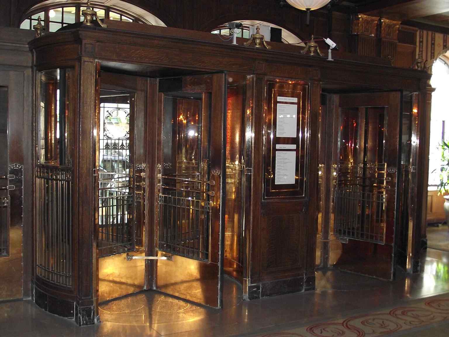 An interior view of the hotel, reflecting the lavish comfort that set this 1893 railway hotel apart, with grand public spaces and historic luxury.