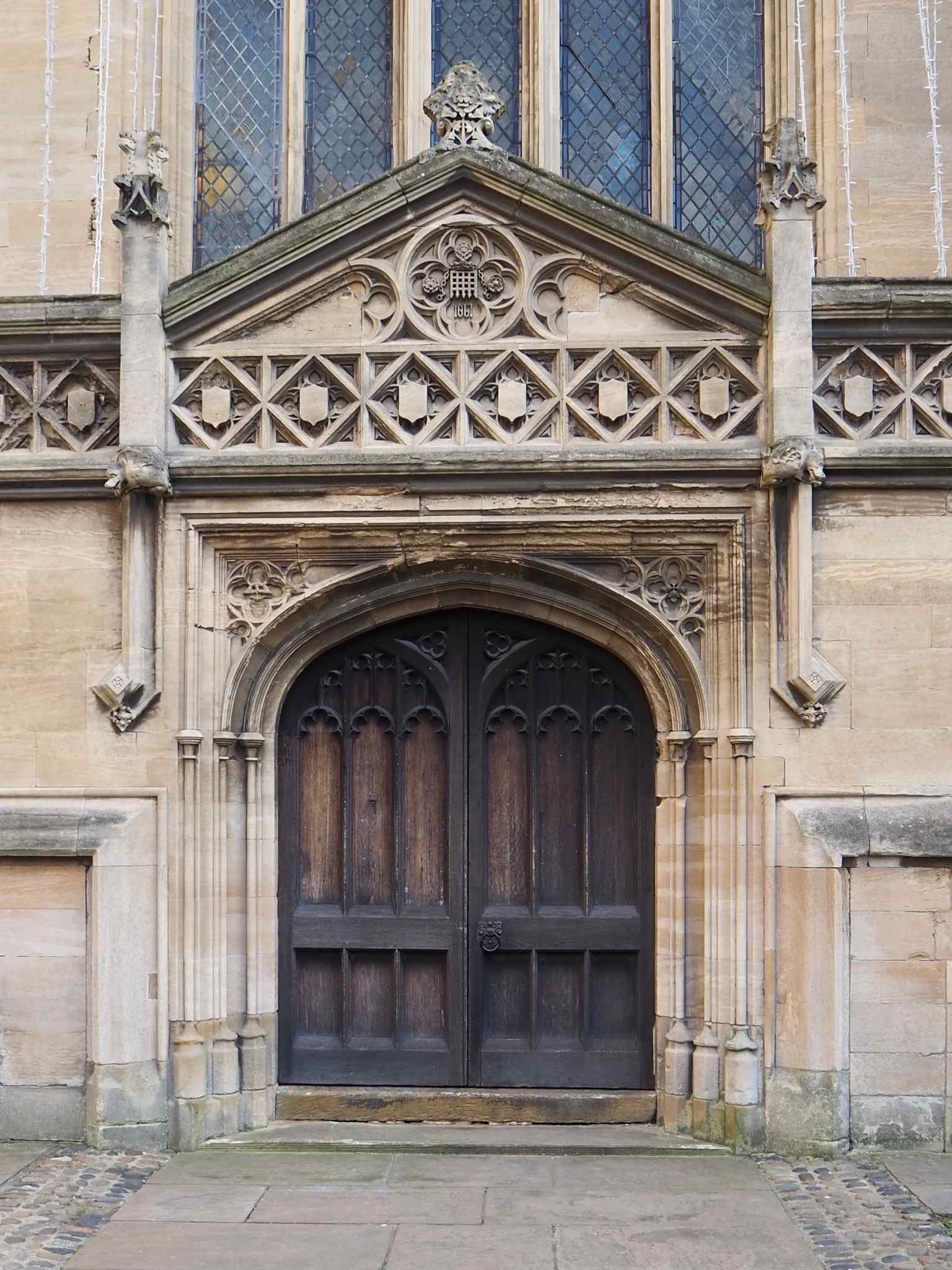West door St Michael-le-Belfry York
