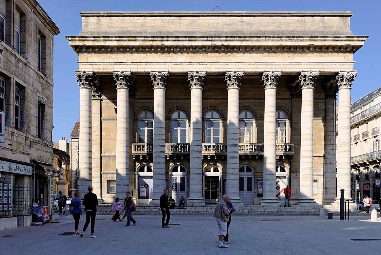 The Grand Théâtre de Dijon is located at the Place du Théâtre, a key venue for the Opéra de Dijon.