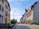 Panieńska Street in Szczecin