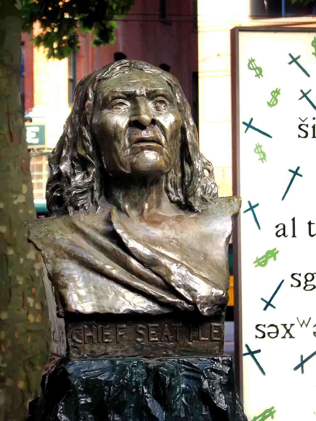 Chief Seattle Fountain