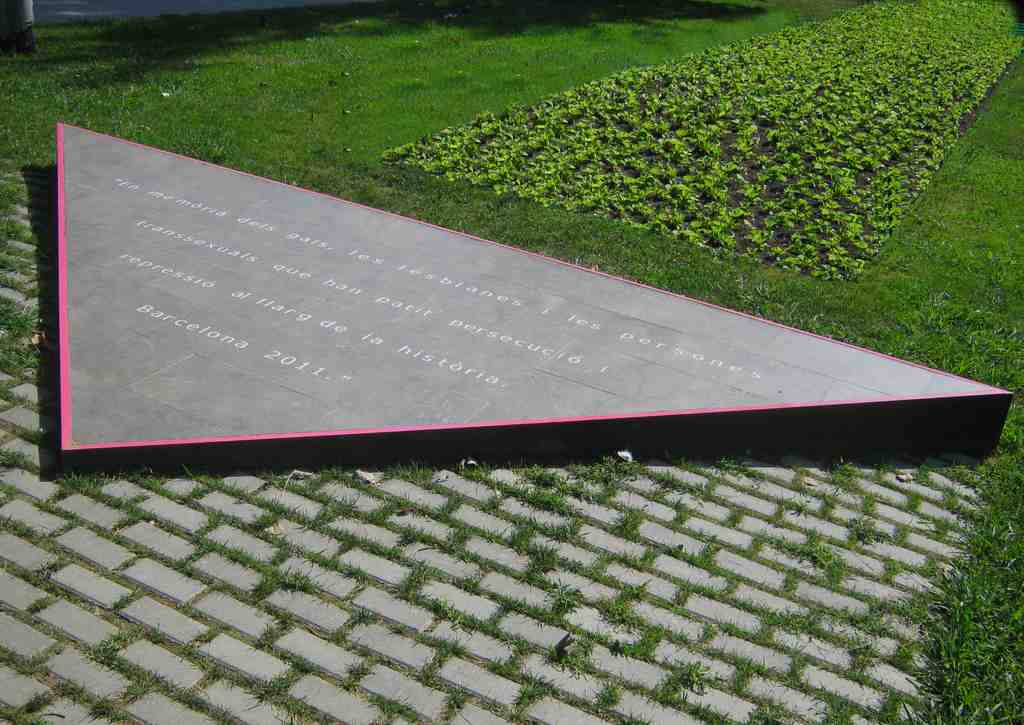 Monument in memory of gays, lesbians and transsexual people repressed