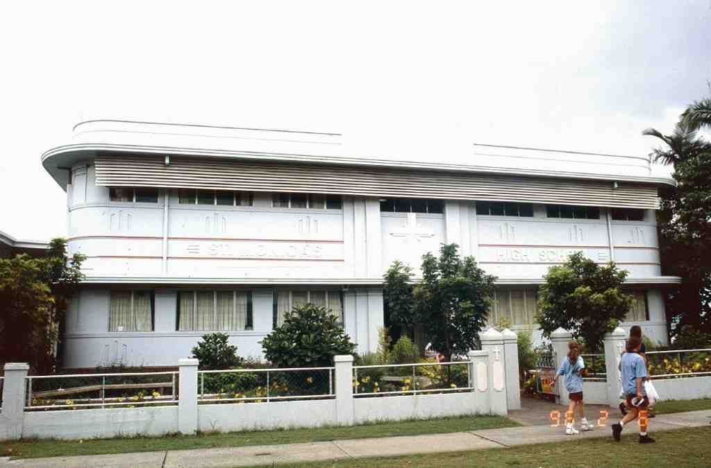St Monica's High School Administration Building