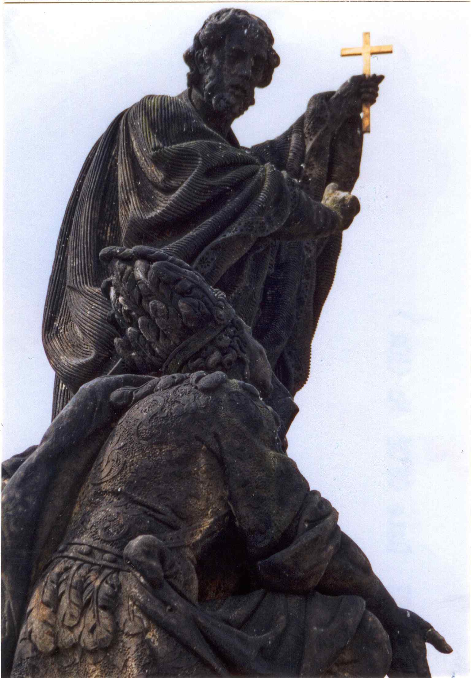 The dramatic composition of the Saint Francis Xavier statue in its context on the Charles Bridge, which had a significant impact on later Czech art, inspiring works like the Monument to Marshal Radetzky.