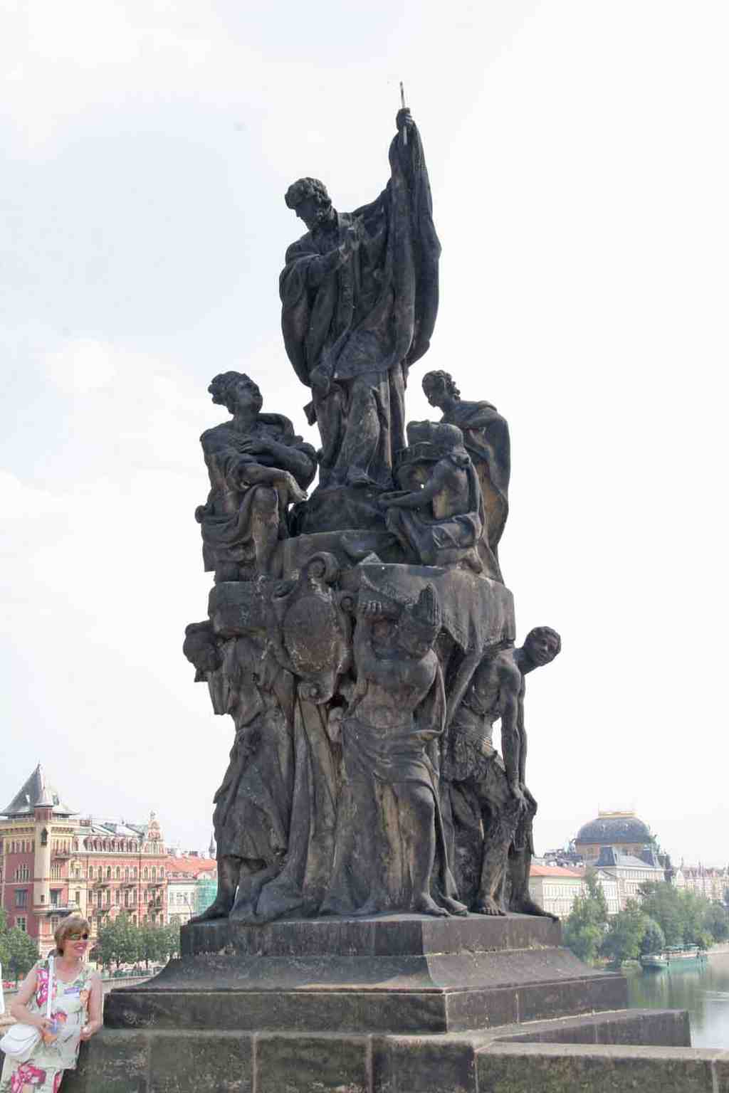 Statue von Francis Xavier, Charles Bridge