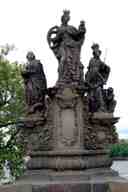 Statues St. Barbara, St. Margaret and St. Elizabeth
