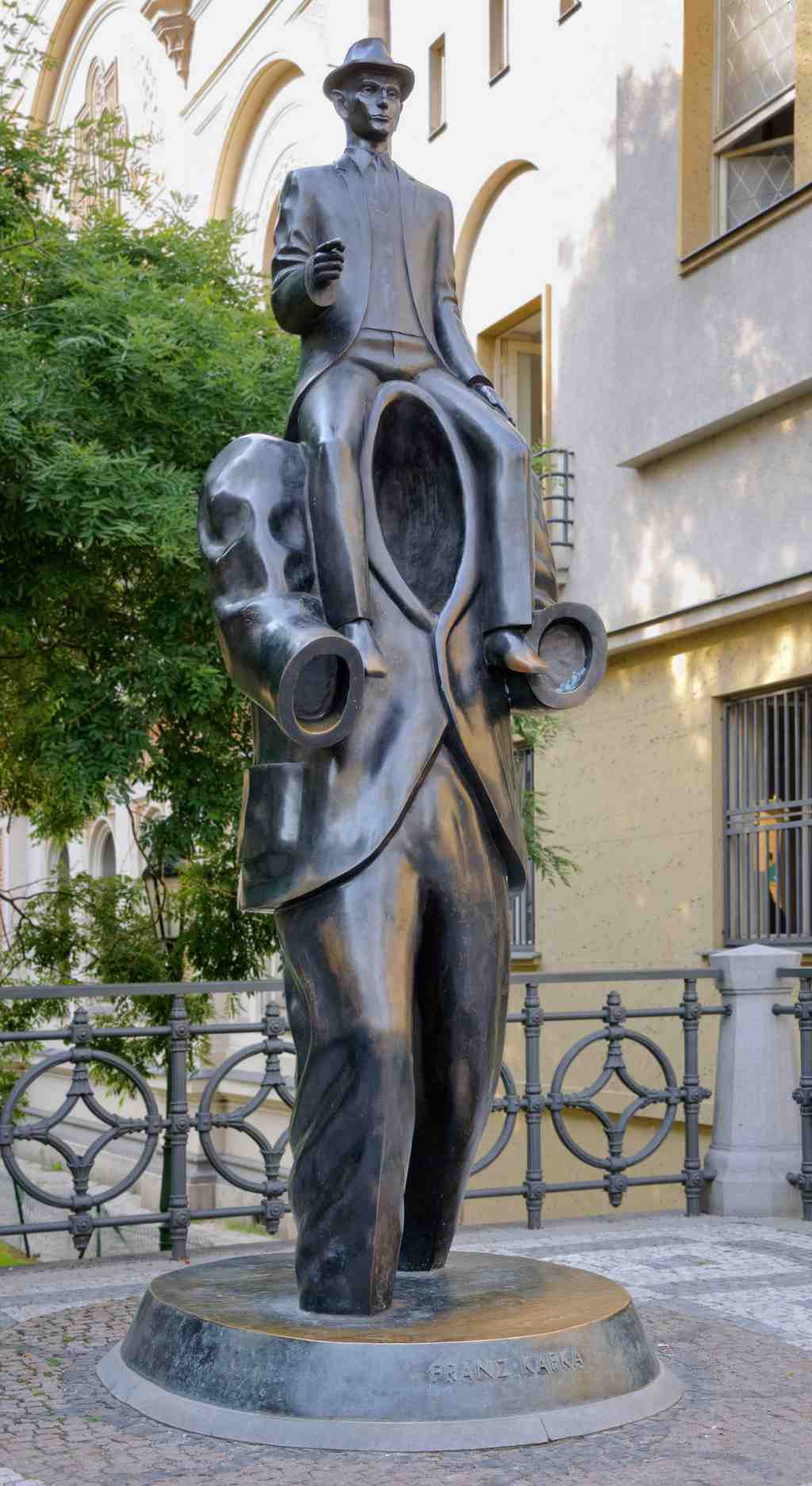 Statue of Franz Kafka