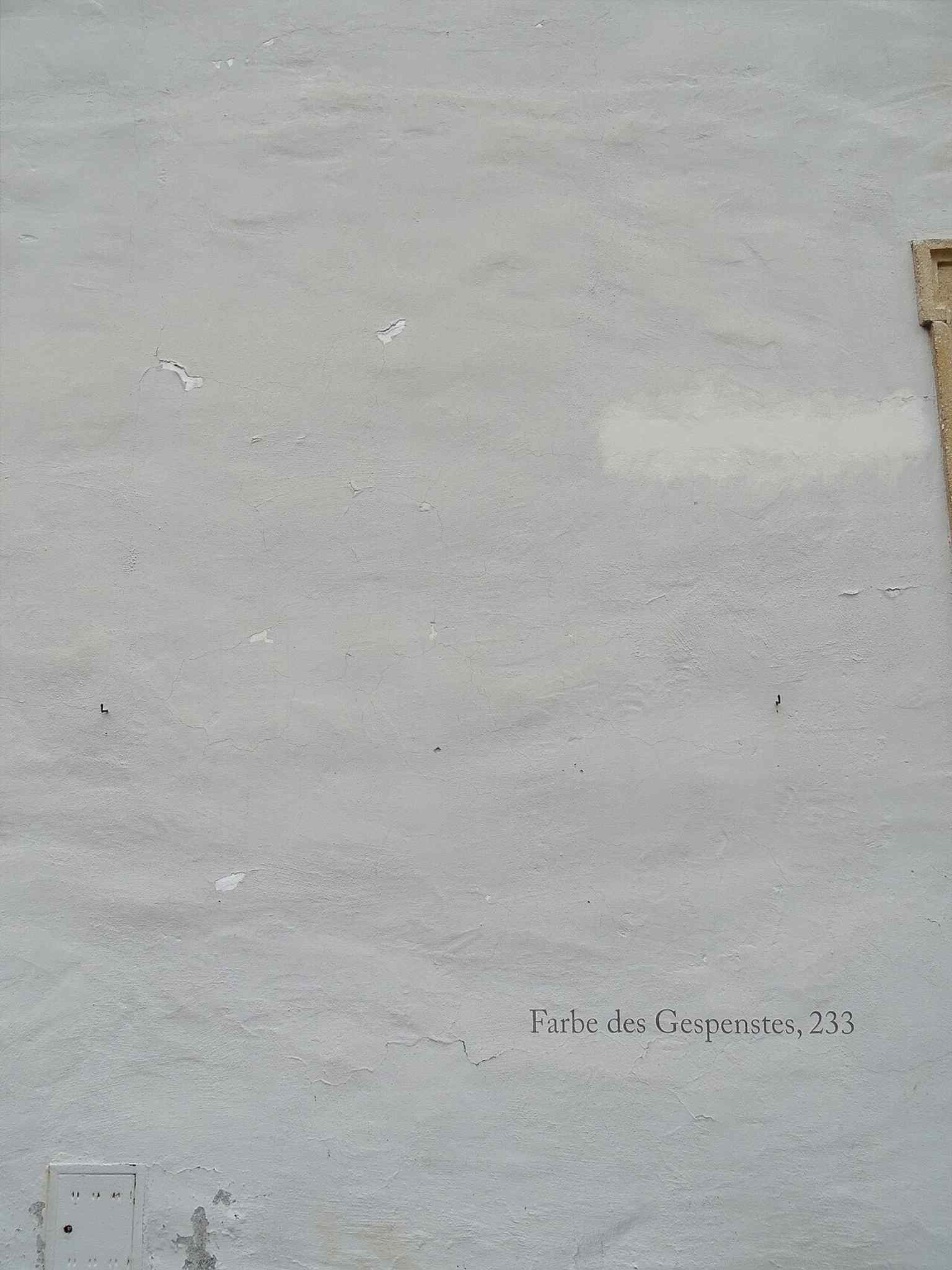 Contemporary art installed in the Zeughaushof, showing how the Landhaus courtyards are still used as exhibition spaces today.