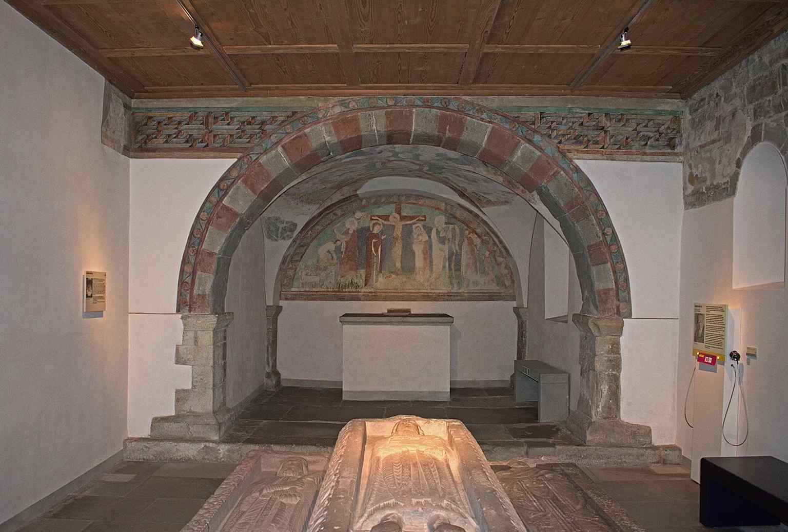 The Erhardskapelle inside All Saints’ Museum — one of the medieval monastery spaces that helped turn the old abbey into a universal museum.