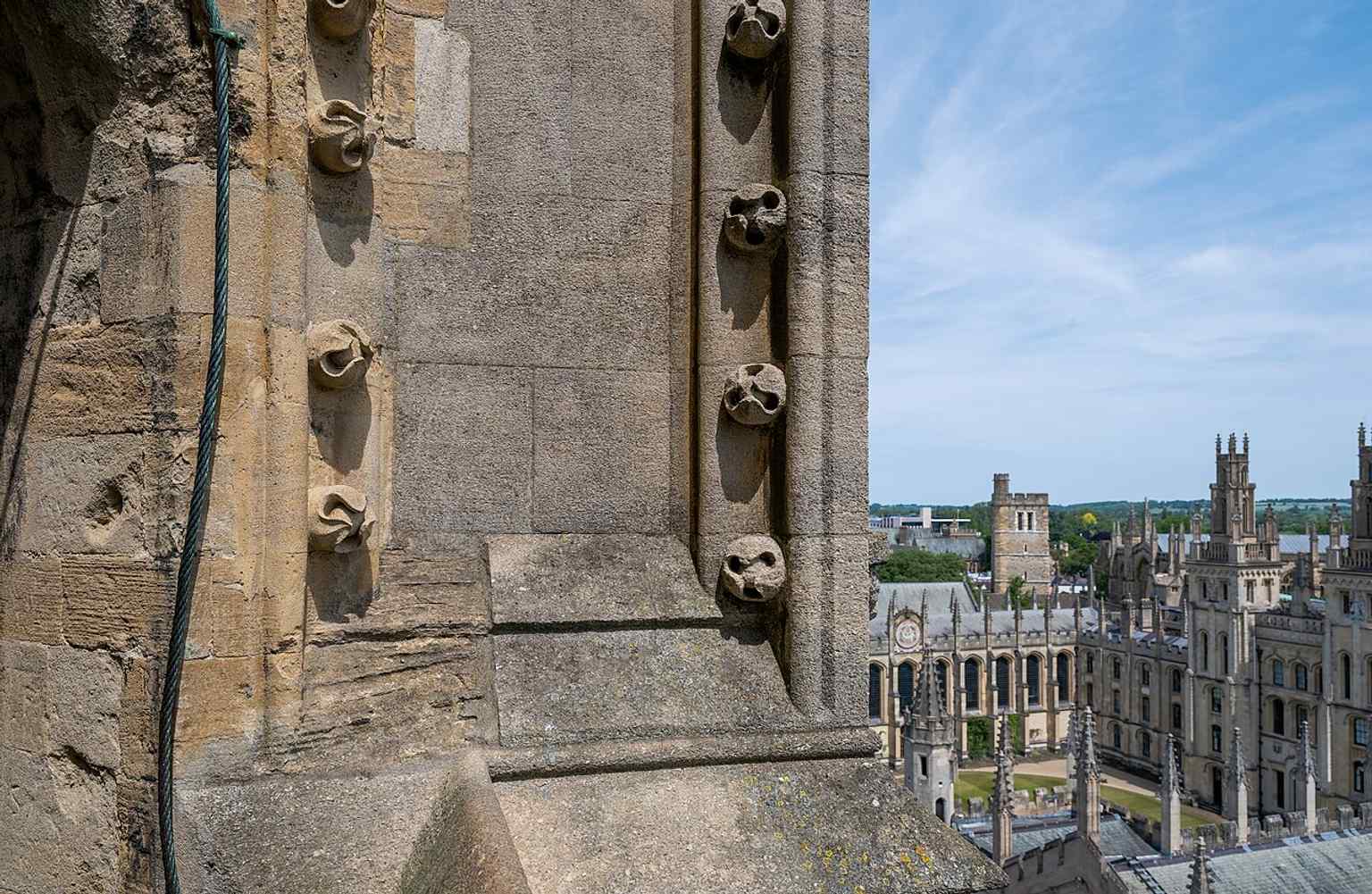The church tower and spire, dating back to the 13th and 14th centuries, are among St Mary’s most recognisable features and rise above the university skyline.
