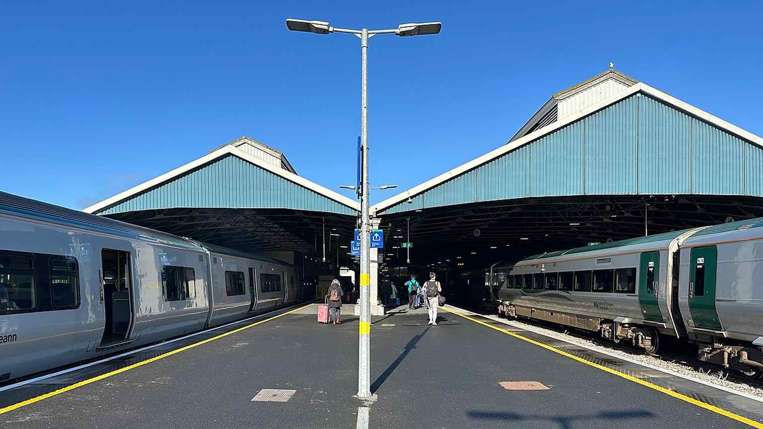The new Bus Éireann bus station at Colbert, which opened in 2024, features 20 bus bays and digital information screens, serving approximately one million passengers a year.