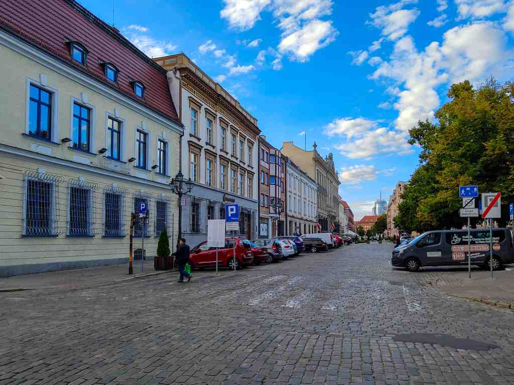 Staromłyńska Street in Szczecin