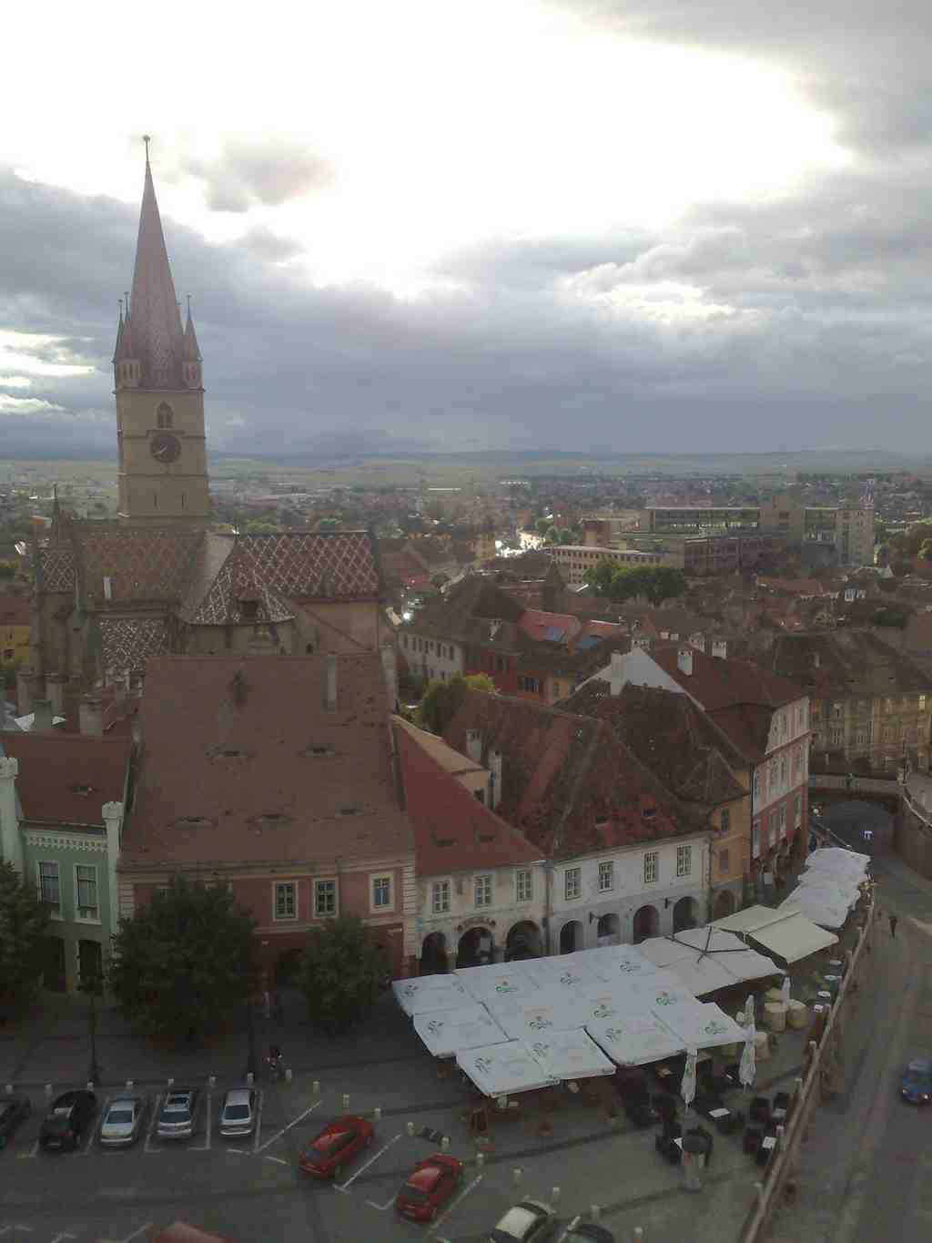 The historic center of Sibiu