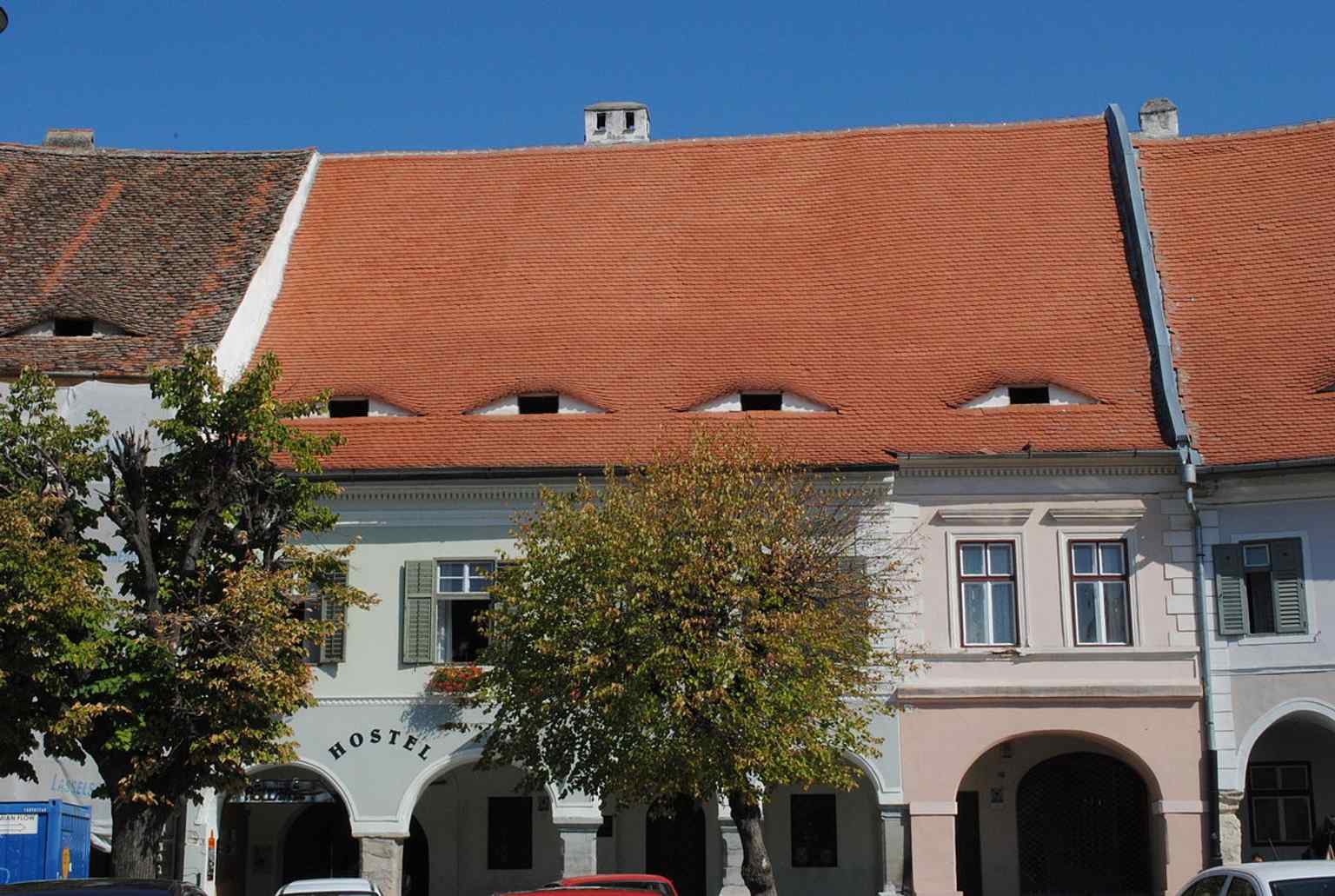 The Museum of the History of Pharmacy is housed in the historic 'Casa Hess' building, dating from 1568, which features Gothic and Renaissance architectural elements and was restored between 1968 and 1972.