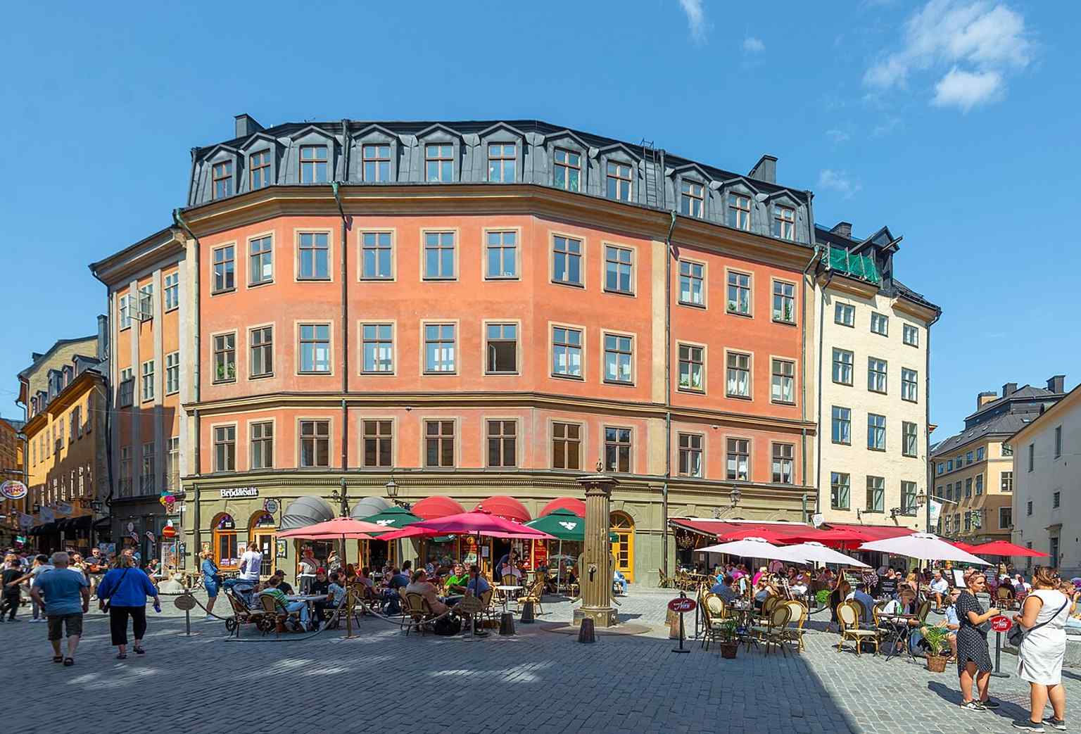 A current view of Järntorget in Gamla stan, the small square that was Stockholm’s main trade hub for centuries.