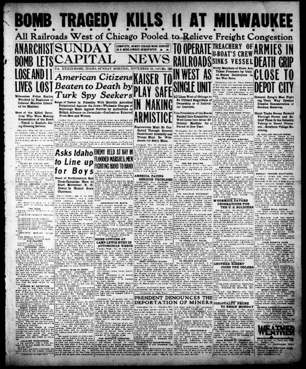 Milwaukee Police Department bombing