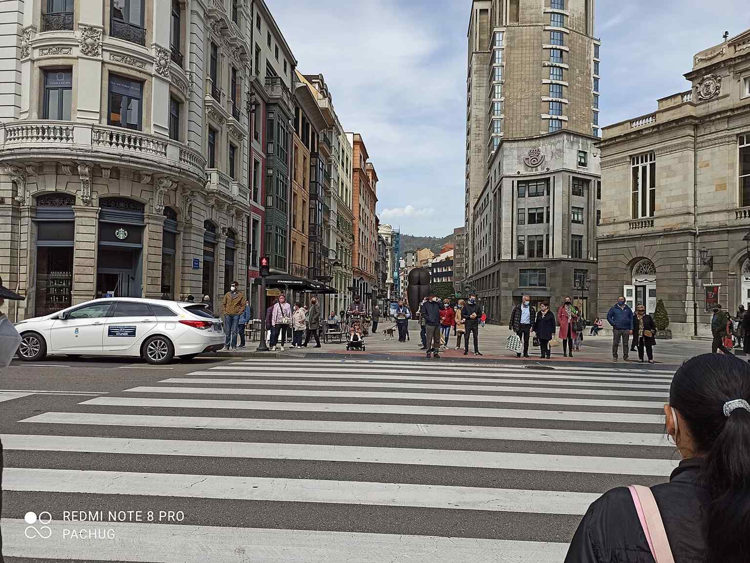 Calle Pelayo in central Oviedo, one of the streets leading into the Campoamor area where the theatre became a landmark for the city’s cultural life.