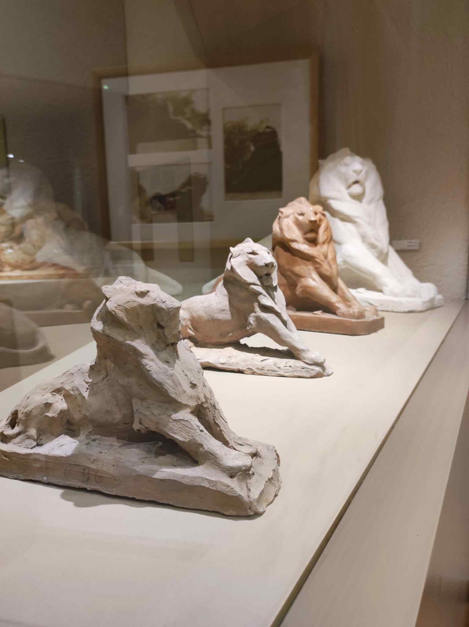 Maquette Auguste Bartholdi Lion de Berlfort