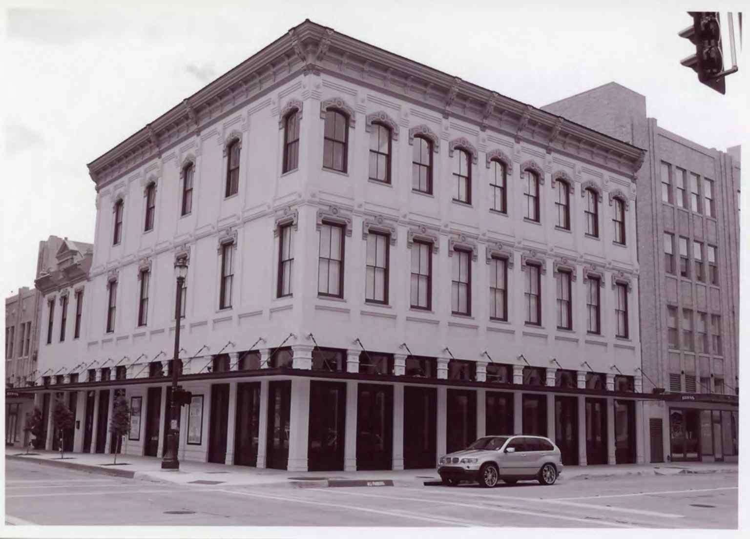A bustling view of 3rd Street, which served as downtown Baton Rouge's main commercial avenue during its historic period from the 1860s to mid-1950s.
