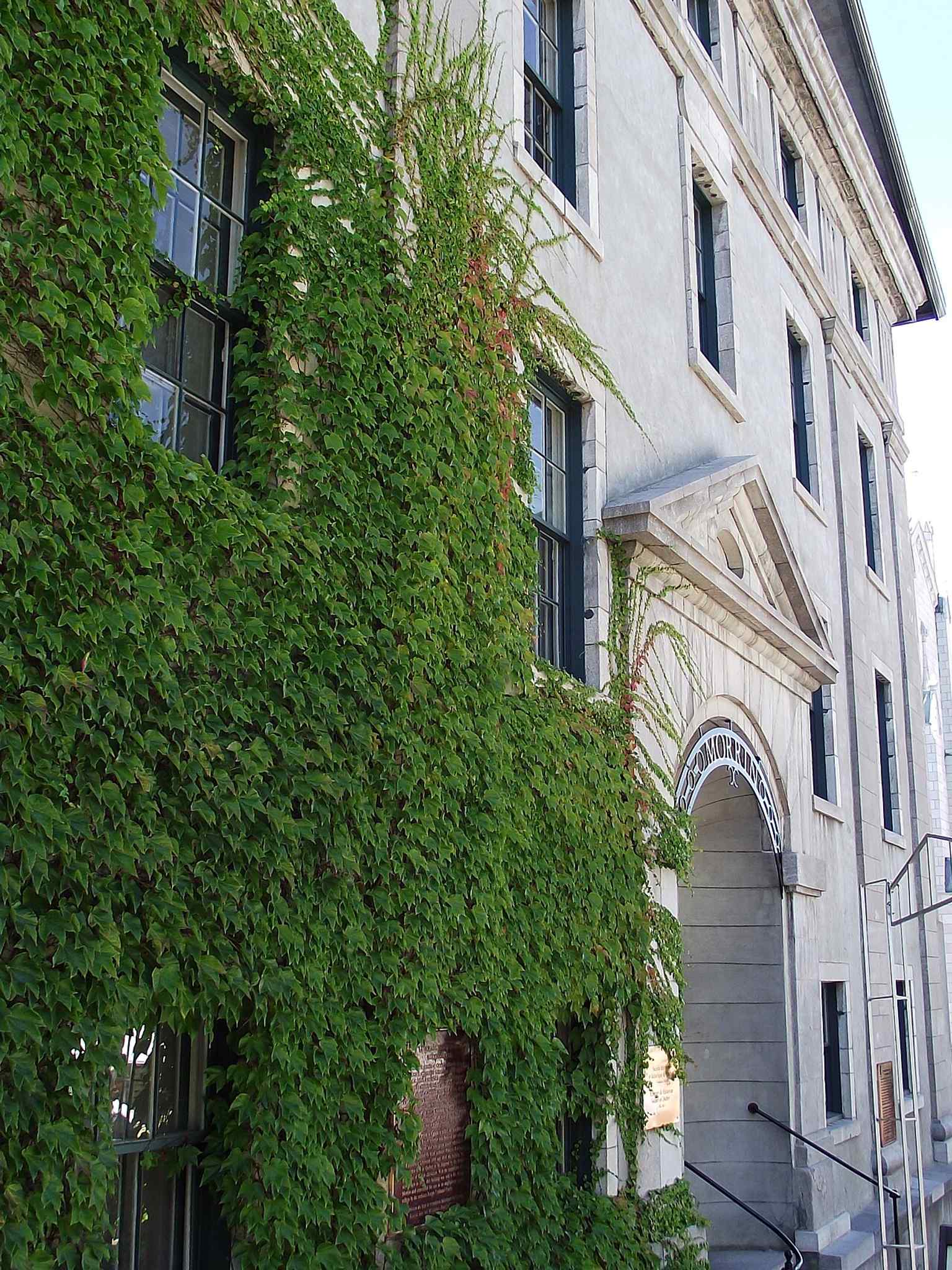 An interior view that helps show the building’s adaptive reuse after the prison era, when it was transformed for education and scholarship.