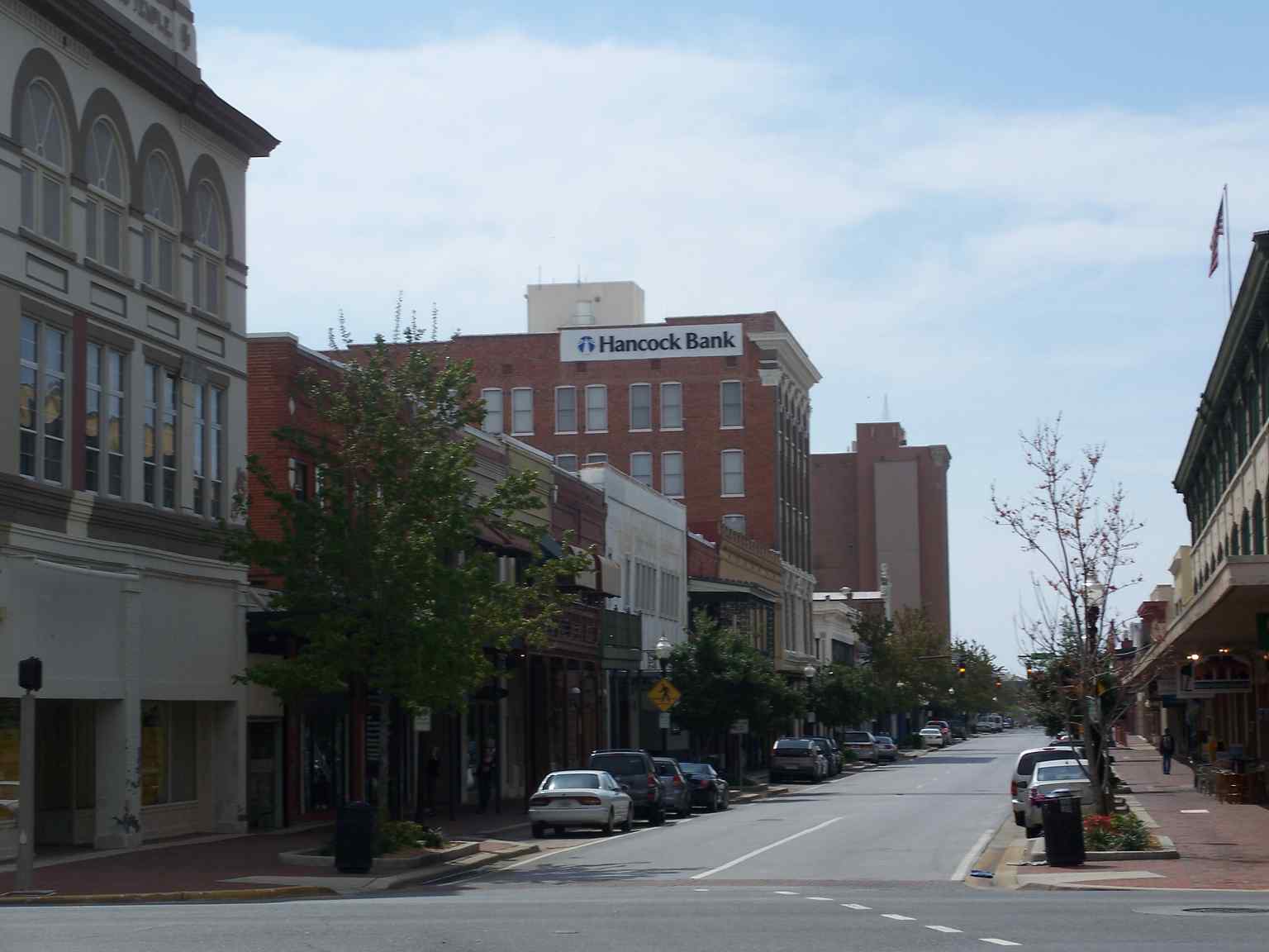 Beautifully preserved details of the Palafox Historic District, officially protected to save the city's remaining architectural treasures (2008).