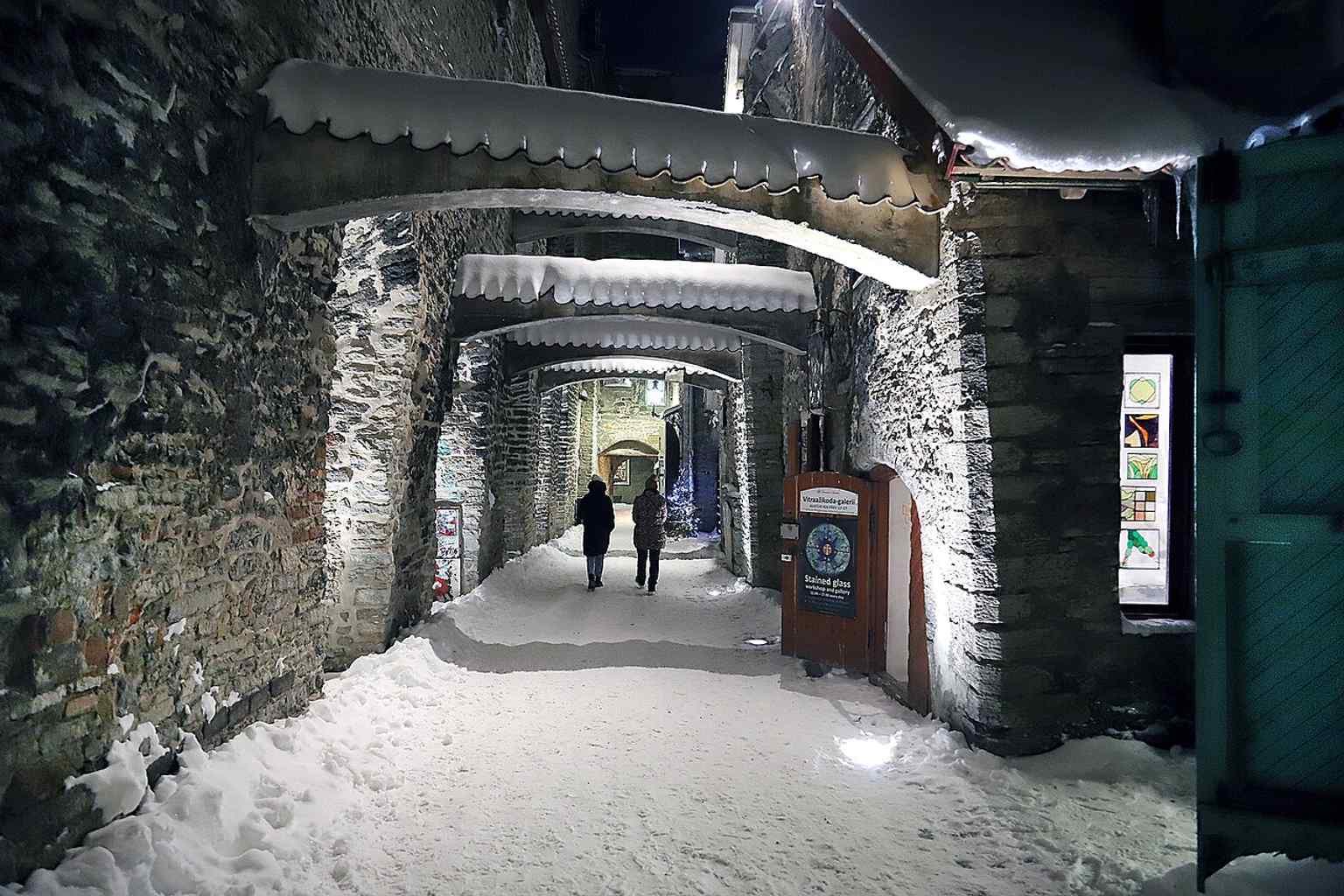 A recent look at Katariina Käik, now home to artist studios and workshops rather than just a historic corridor.