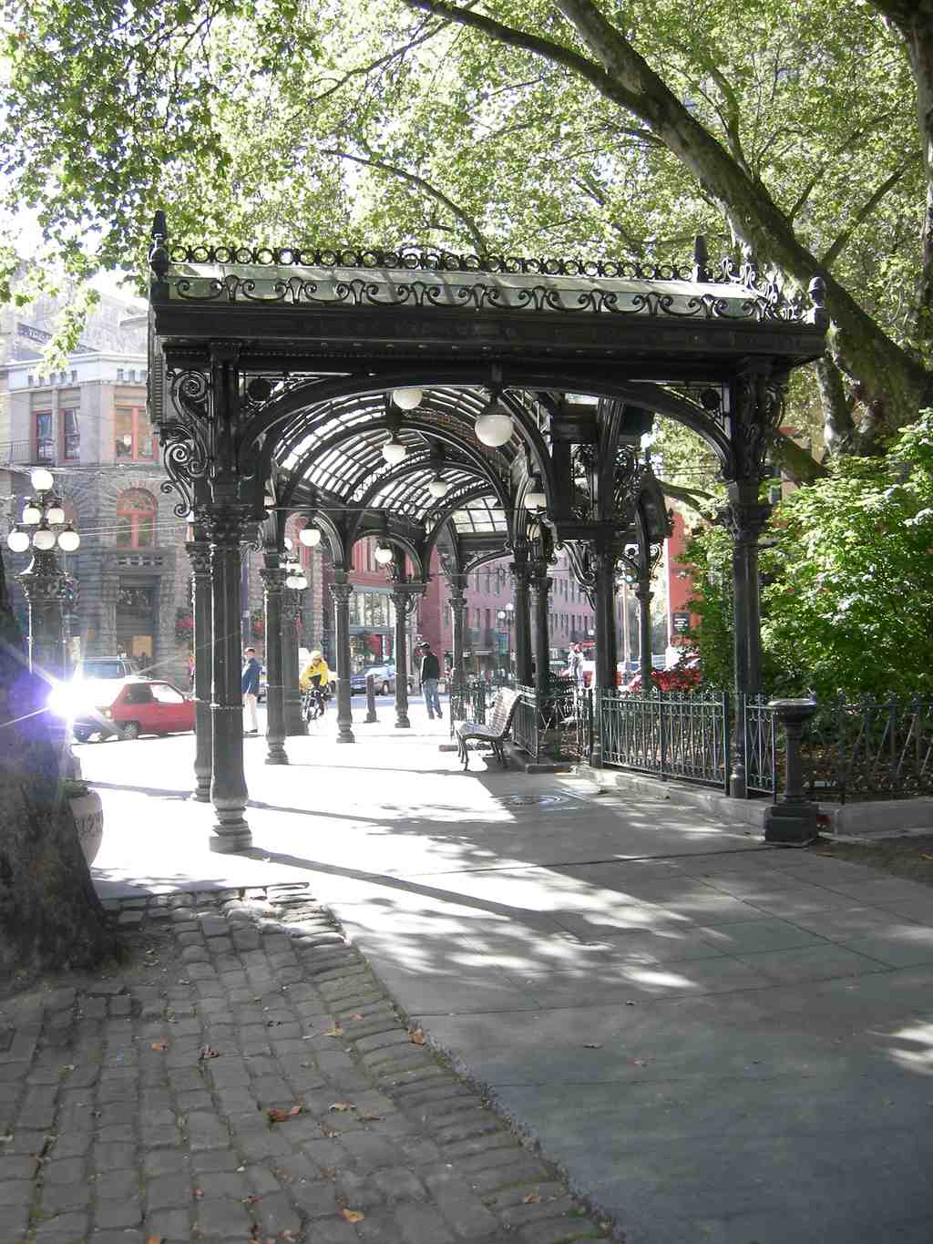Pioneer Square pergola
