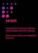 University of Art, Design and Popular Music Freiburg