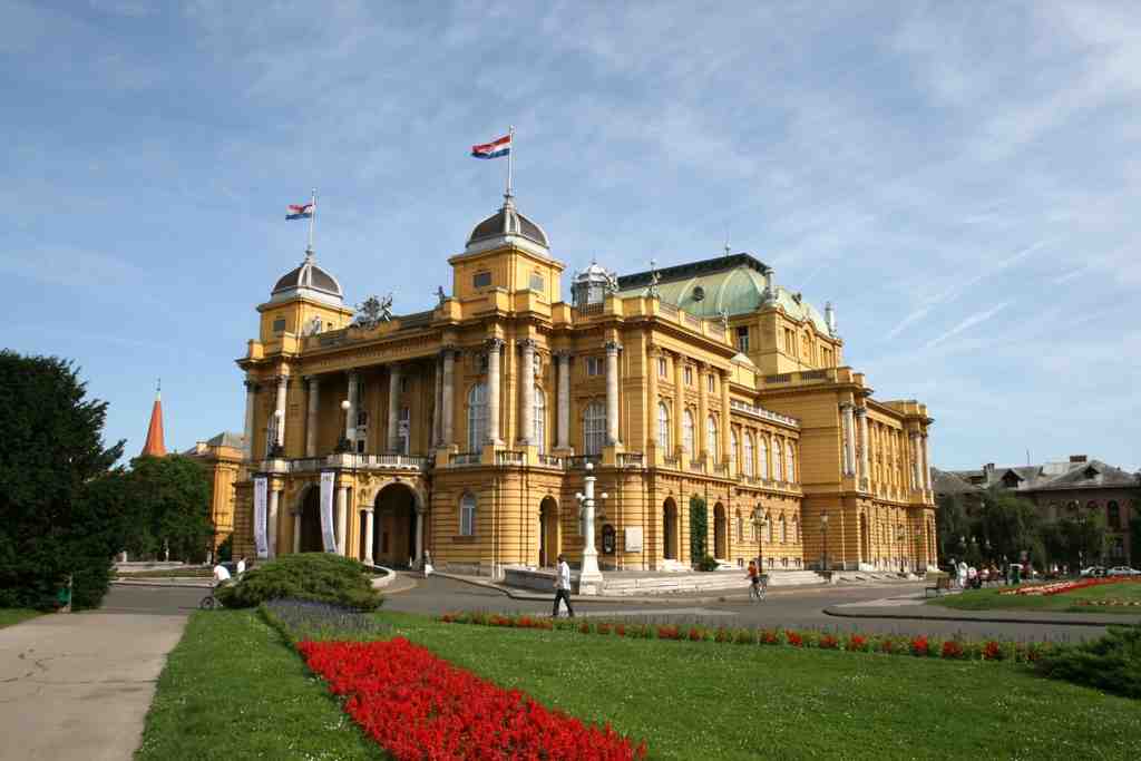 Croatian National Theatre in Zagreb