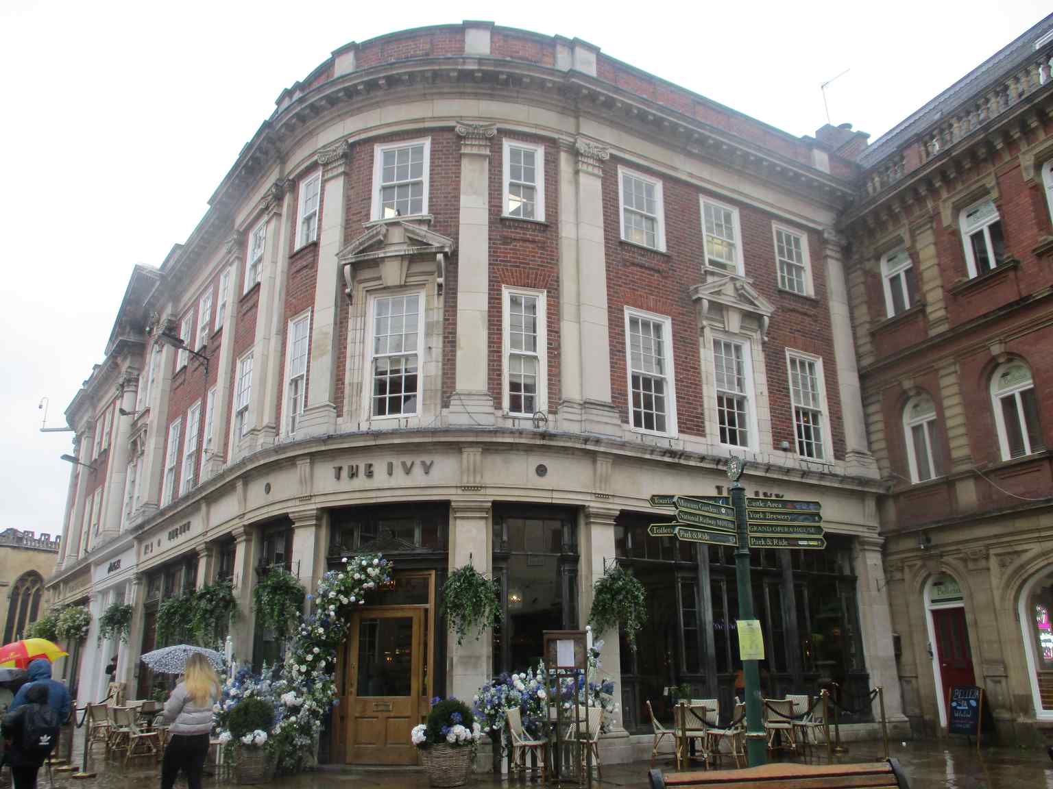 The bustling modern life of St Helen's Square, seen here in 2020, hides a layered history of Roman fortresses and old church graveyards.