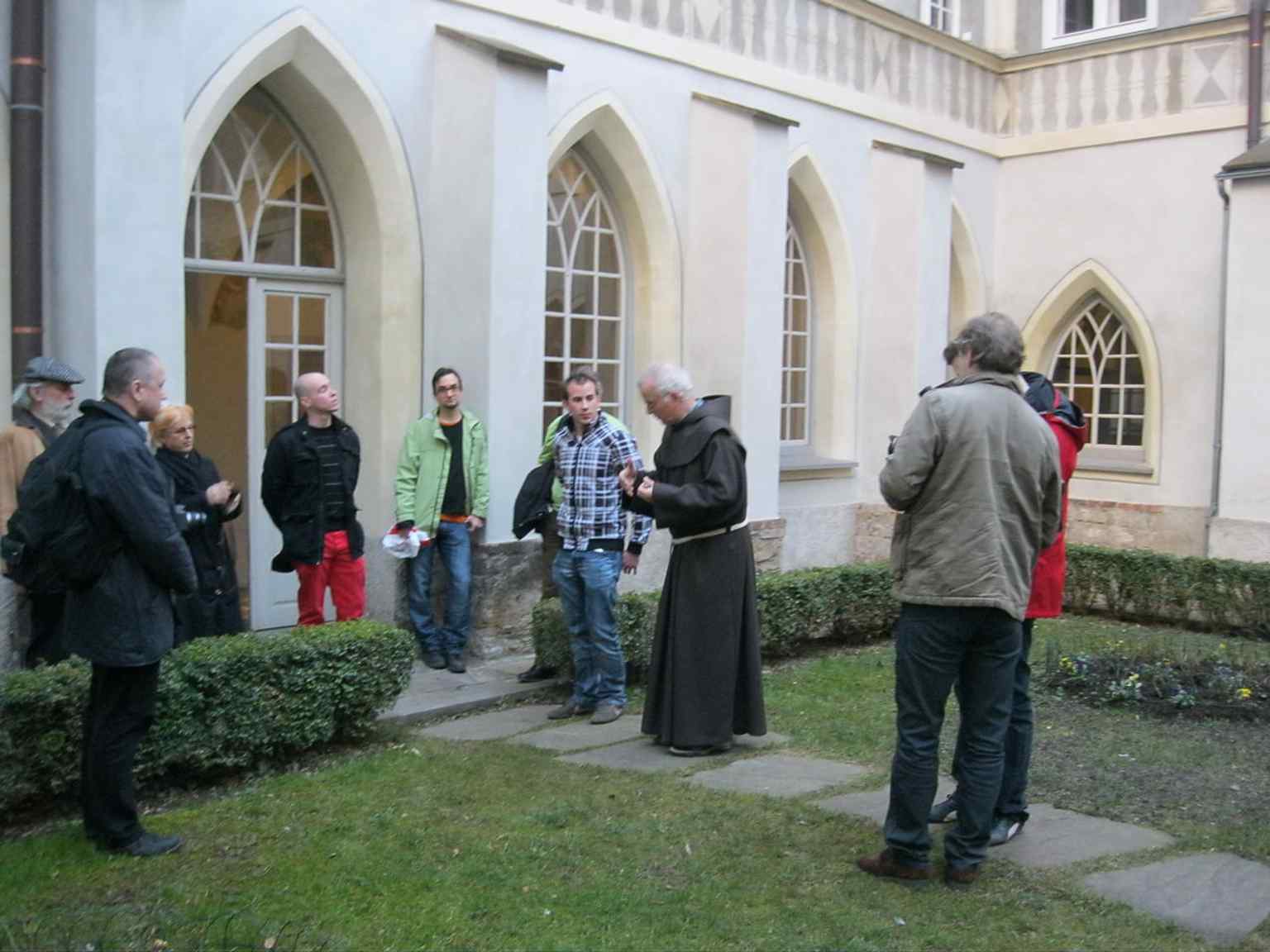 A 2012 documentation photo of the protected monastery offers a clear record of the Franciscan complex as a heritage monument.