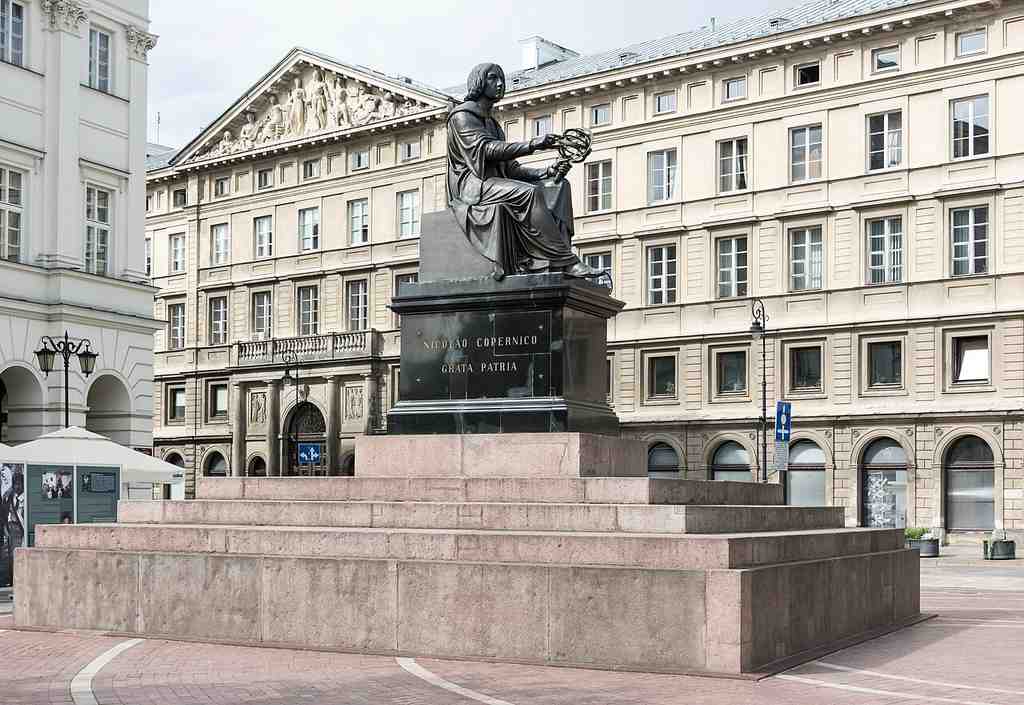 Monument to Nicolaus Copernicus in Warsaw