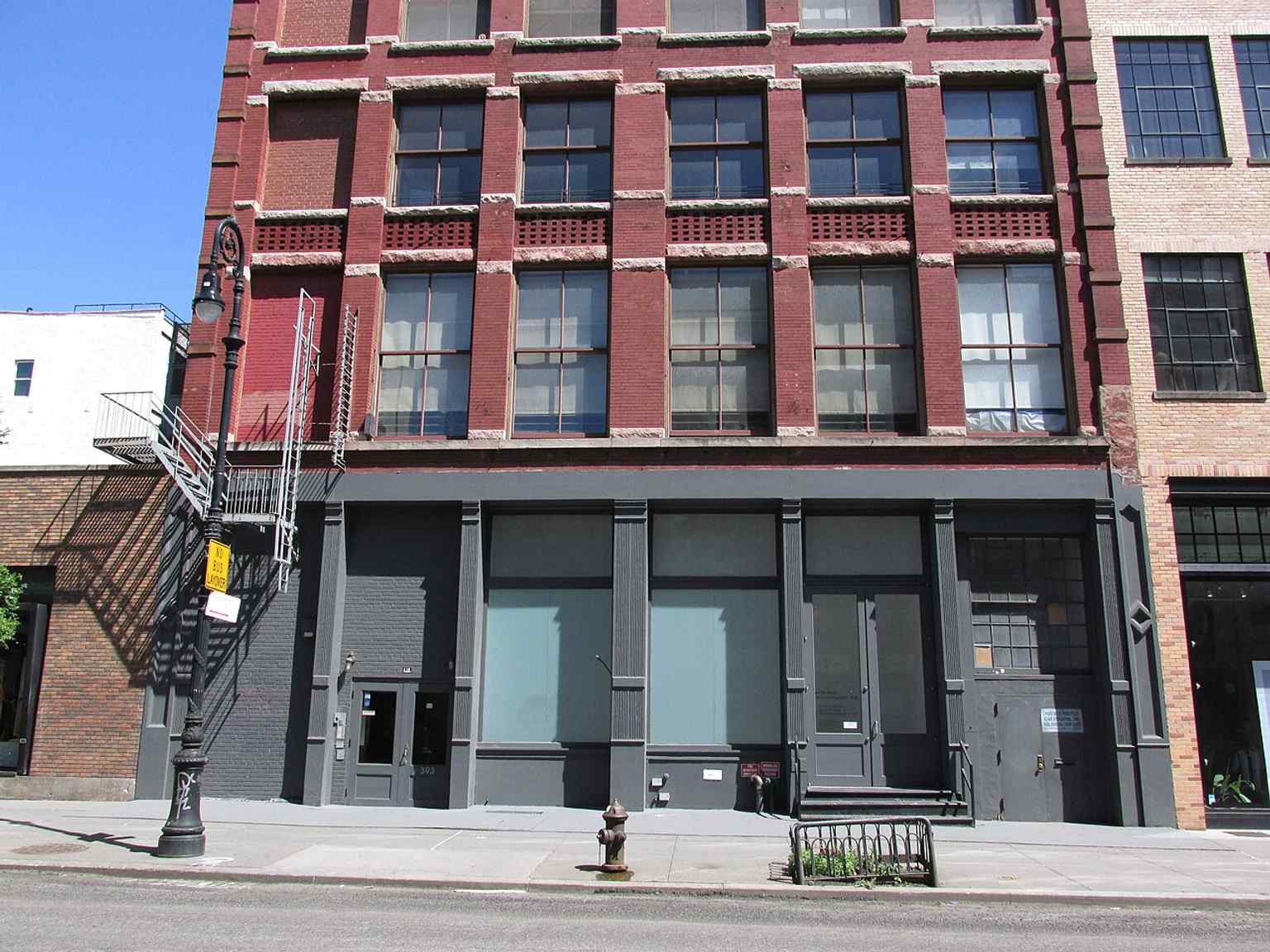 The building that houses Walter De Maria’s The Broken Kilometer, one of Dia’s long-term New York sites.