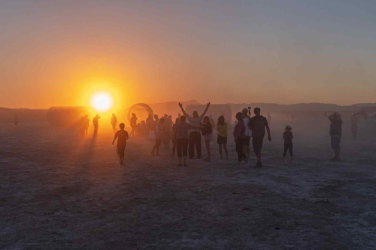 Nancy Holt’s Sun Tunnels in Utah, one of Dia’s major land art sites and a favorite for the summer solstice.