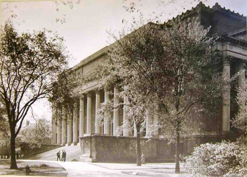 The Harry Elkins Widener Memorial Library
