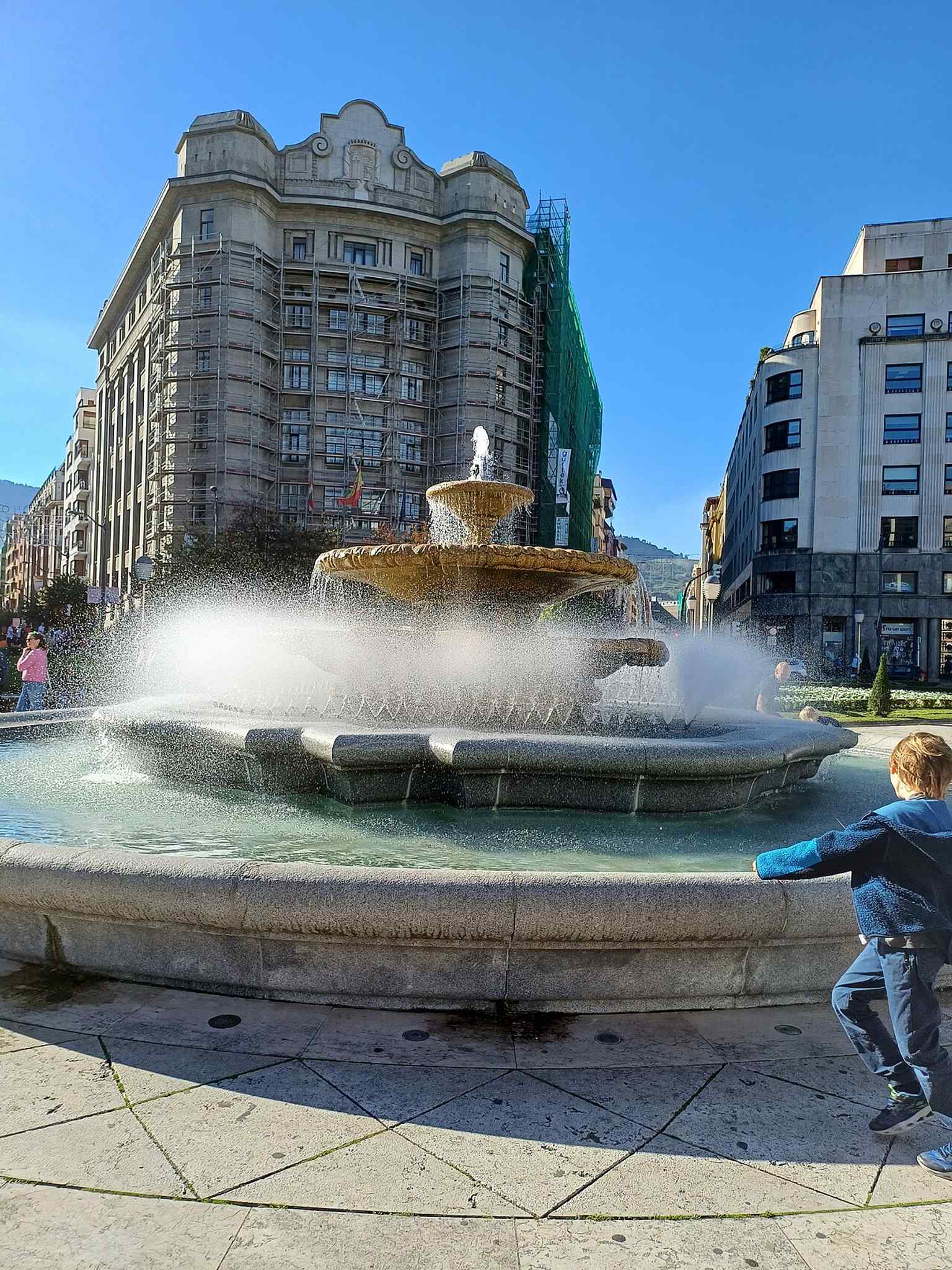 Moyúa square from another angle, useful for showing the open civic space that has been at the center of Bilbao’s renaming and urban planning debates.