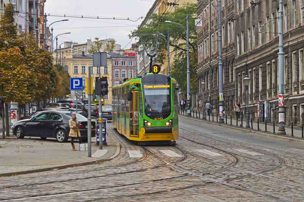 Podgórna Straße in Poznan