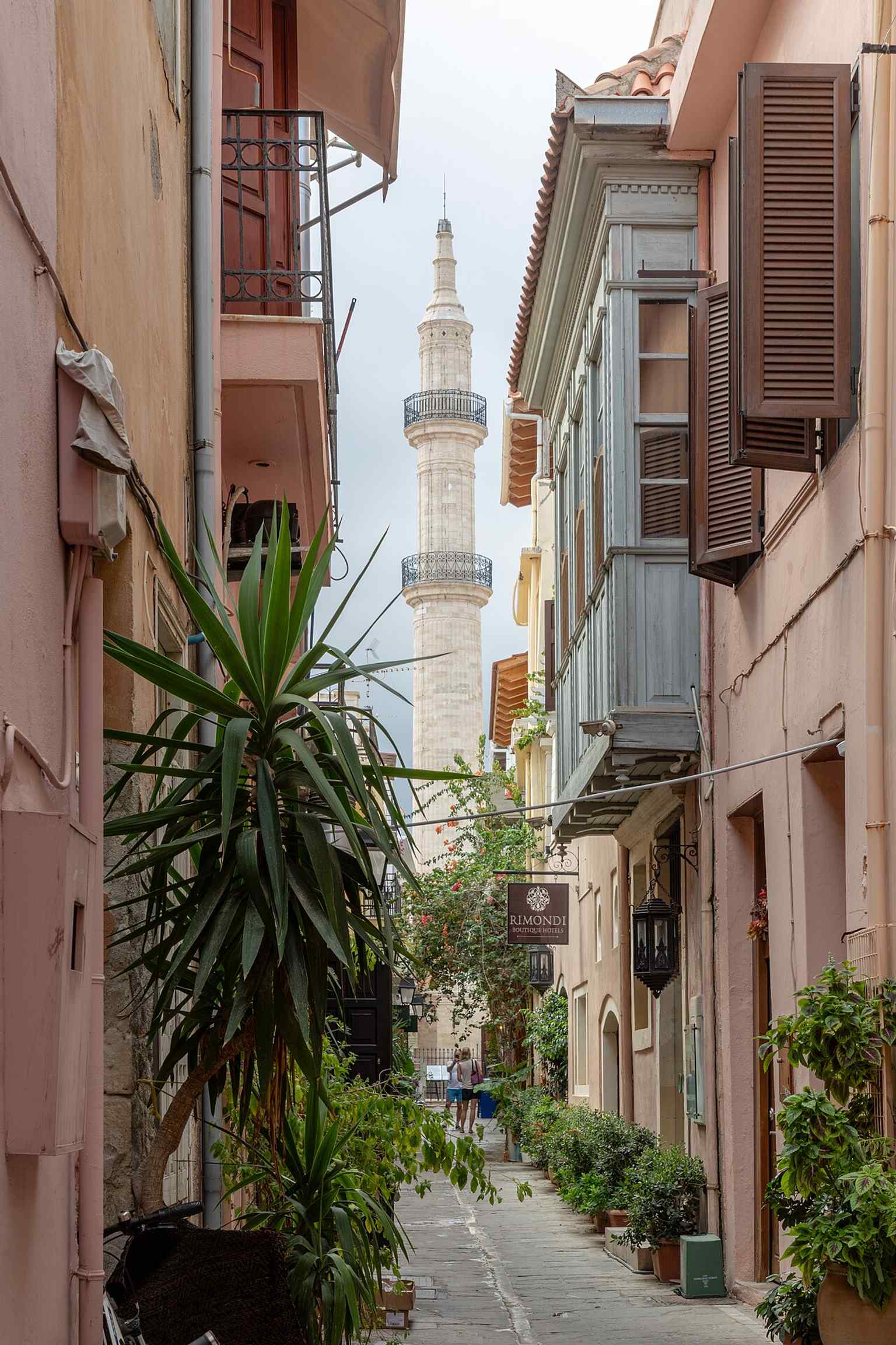 This view captures the main building, which was once the Catholic monastery of Santa Maria before its conversion into a mosque.