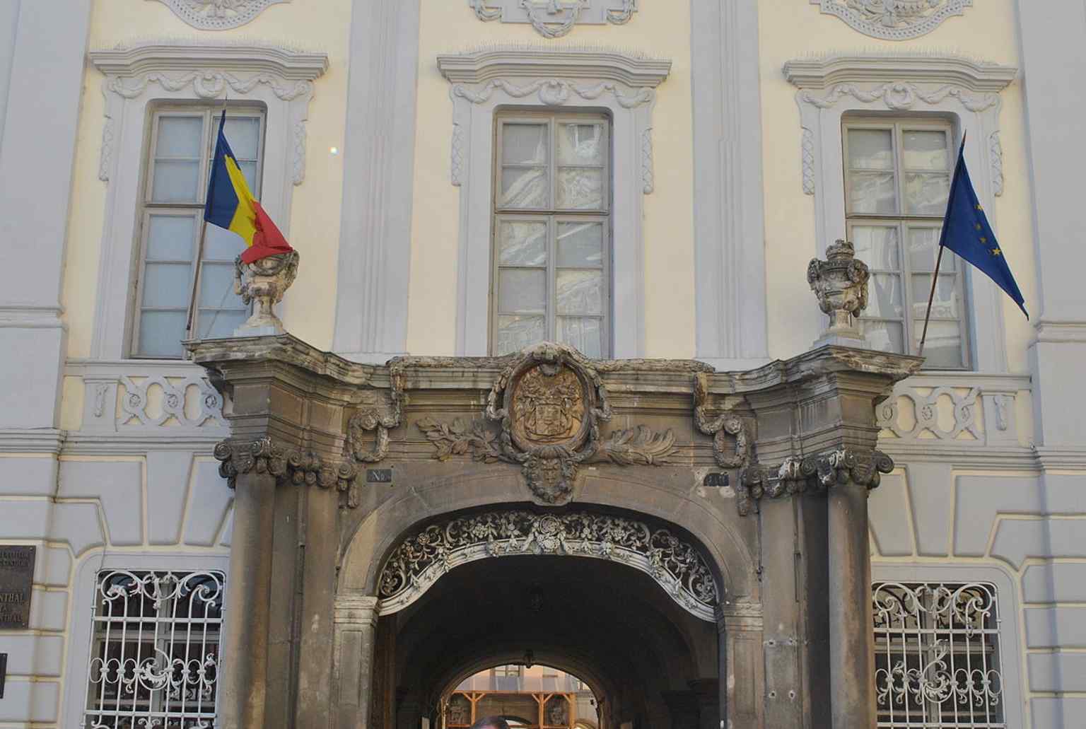 The impressive Brukenthal Palace, constructed between 1778 and 1788, was the private residence of Samuel von Brukenthal, who established his collections here around 1790.