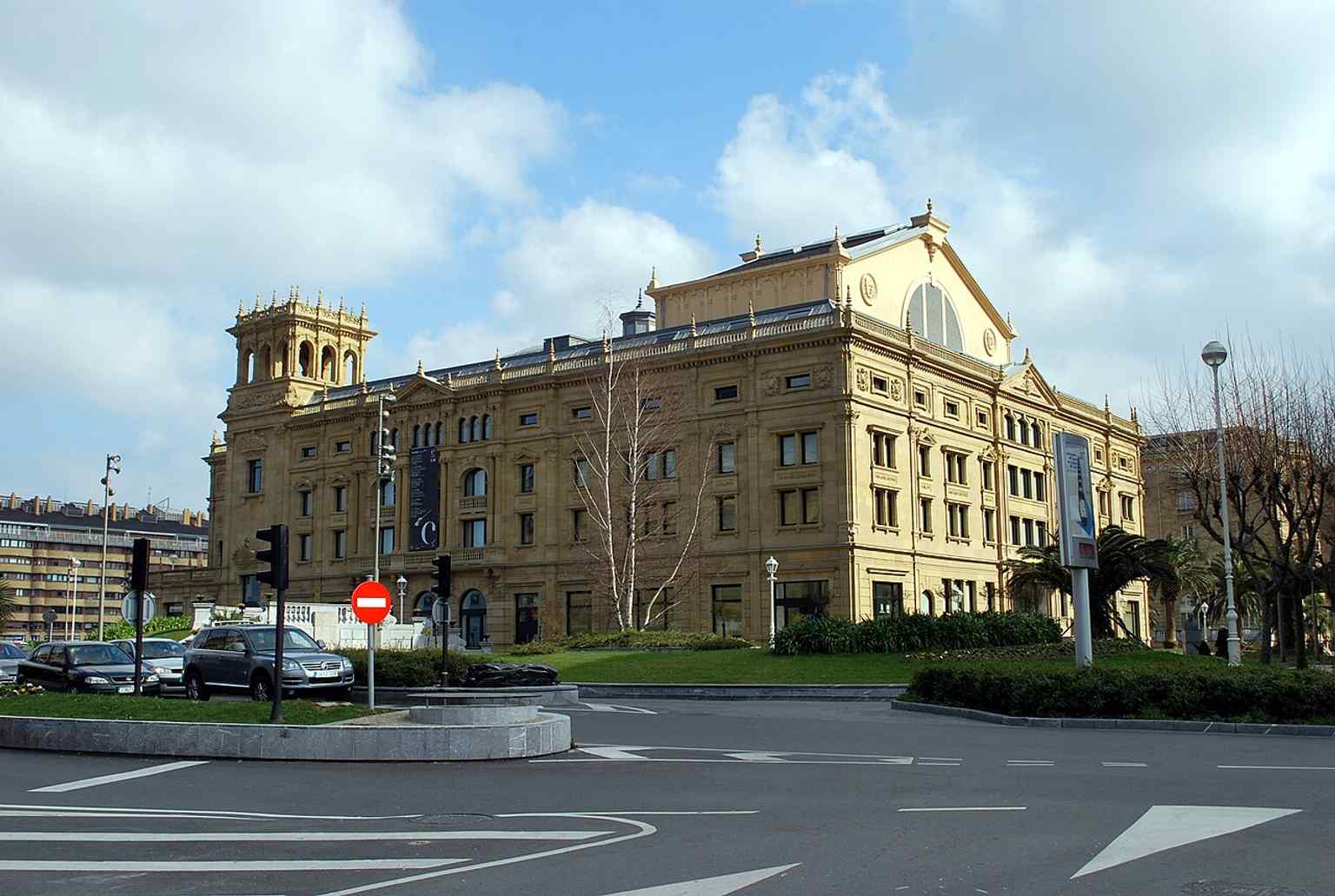 The rear of the theatre — a less-seen angle that helps show the full footprint of the building beyond its famous front entrance.