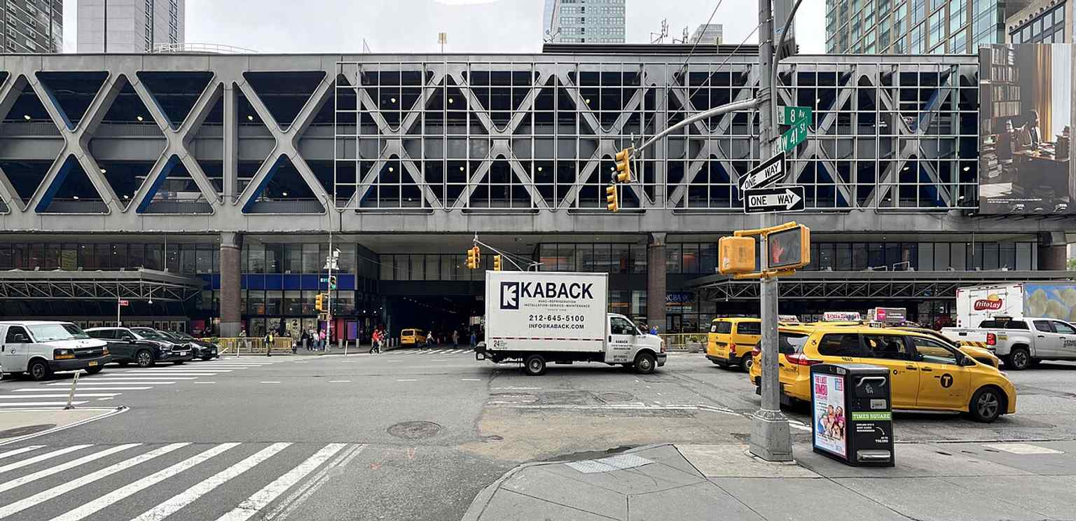 Work began in May 2025 for a temporary terminal on Dyer Avenue, a first step in the PANYNJ's ambitious $10 billion reconstruction of the PABT.