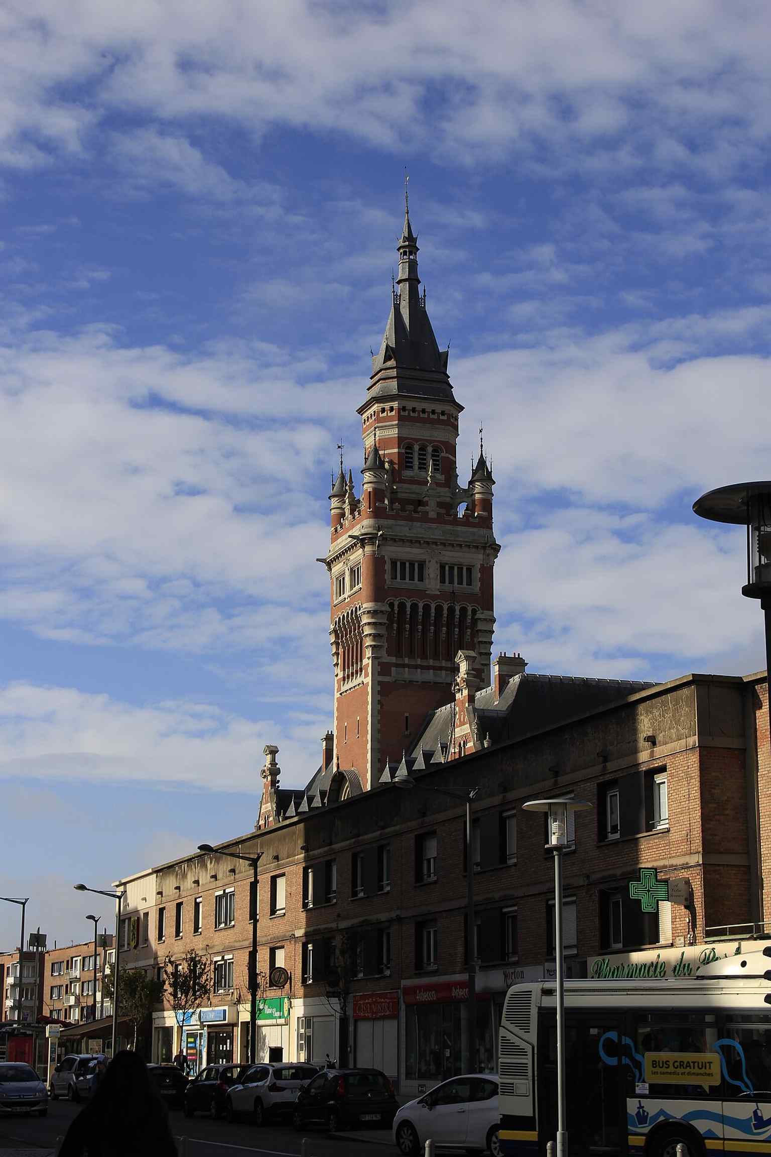 The belfry close-up, now part of the UNESCO-listed Belfries of Belgium and France since 2005.