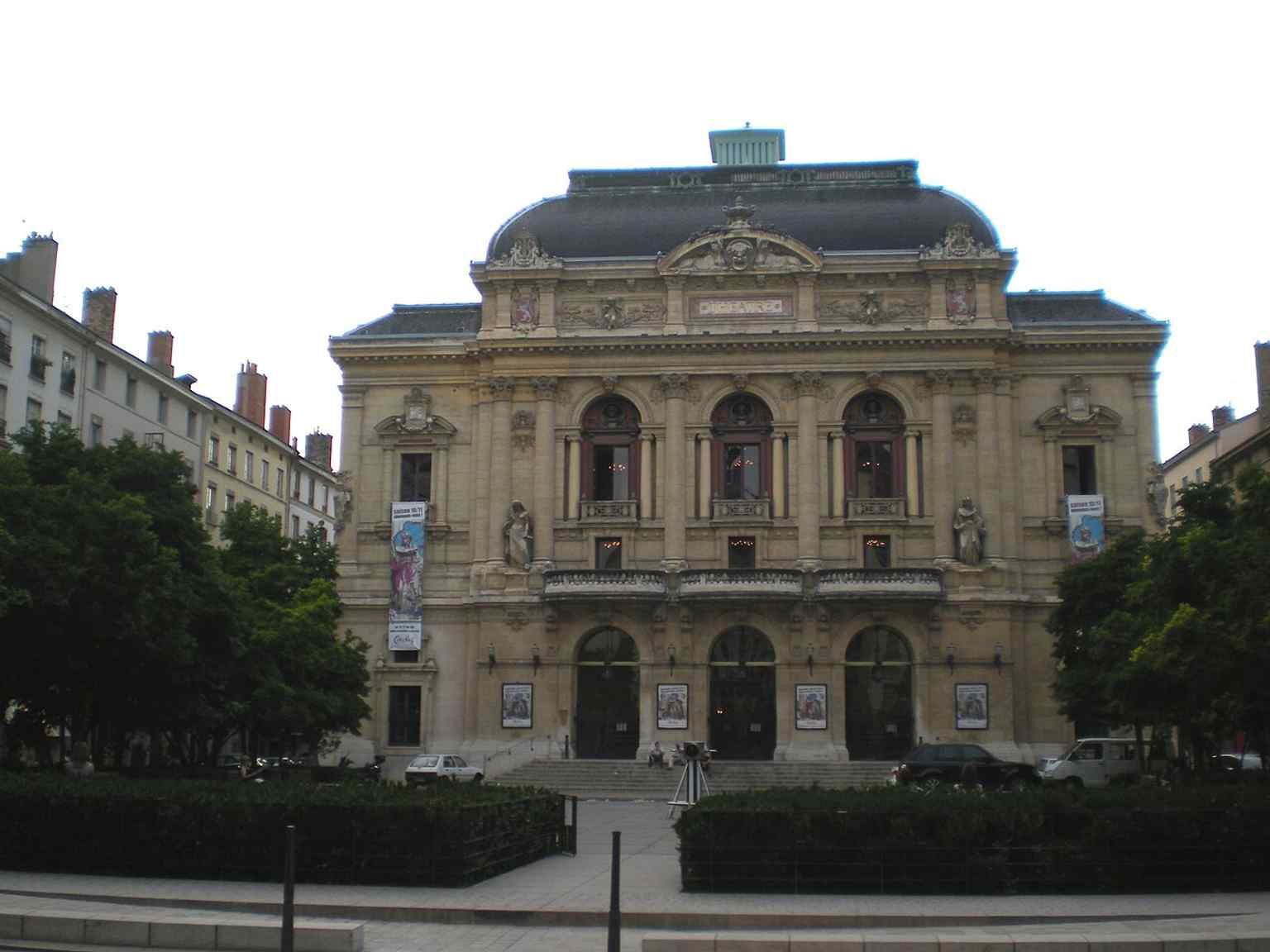 Another elegant exterior view of the current building, emphasizing Gaspard André’s 19th-century design.