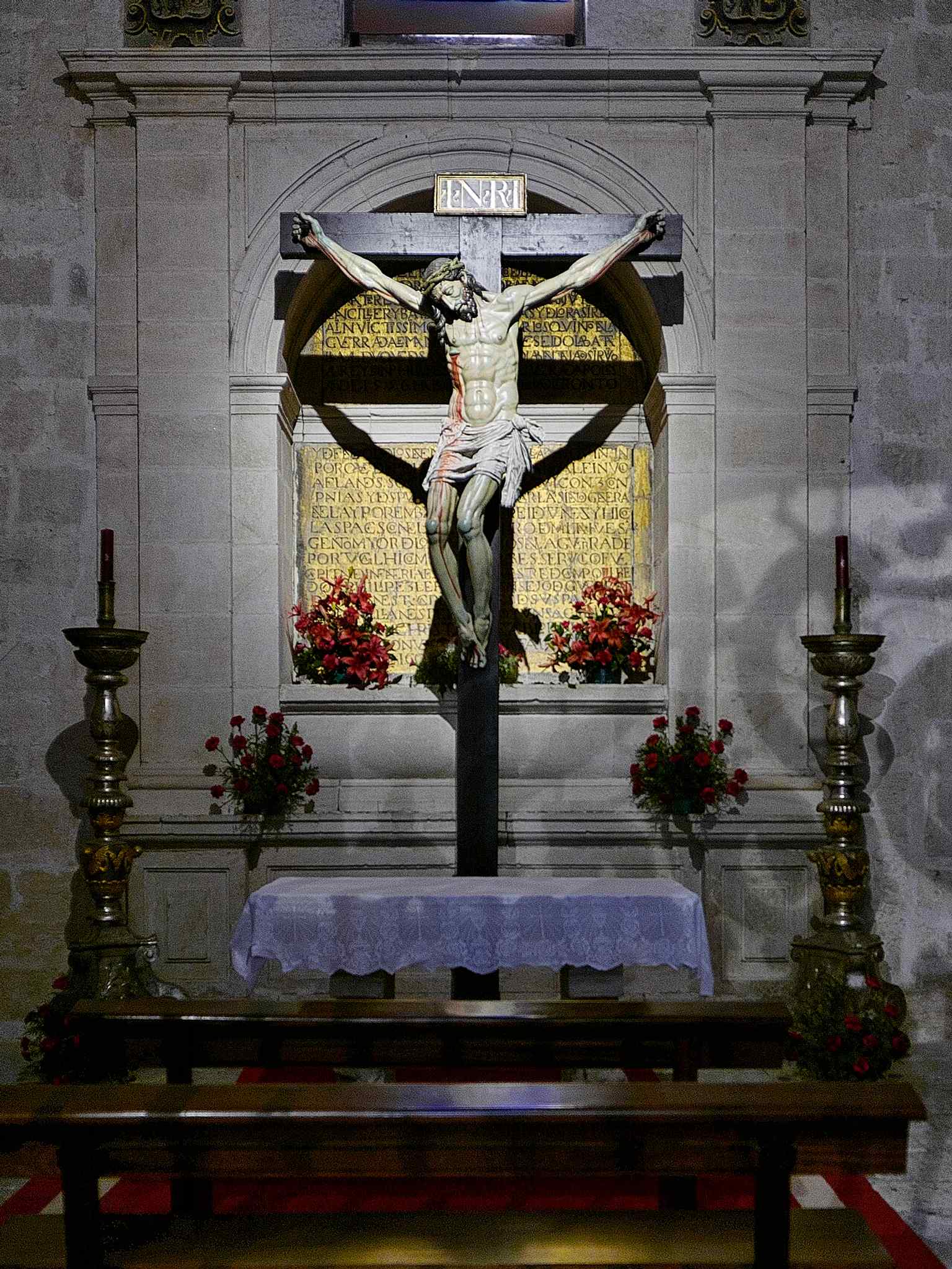 The Cristo de las Injurias, central to Zamora’s Holy Week and the Juramento del Silencio rite held here each Miércoles Santo.