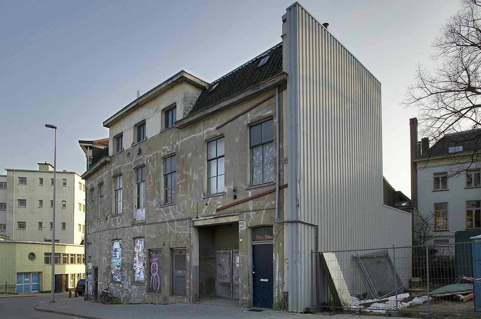 The rear of Luxor Live, useful for showing how the old cinema was later extended and adapted for concert use.