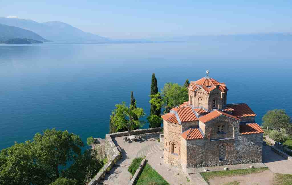 Church of St. Nicholas Jovan Kaneo" - Ohrid