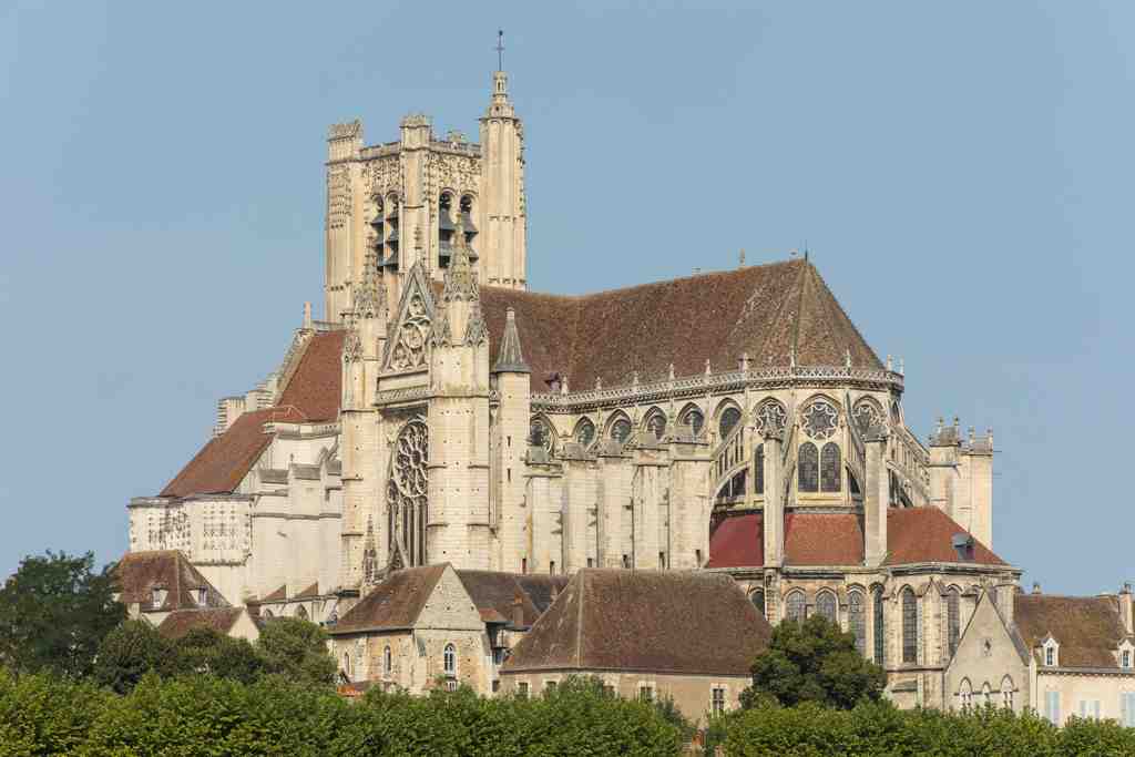 Saint-Étienne Cathedral in Auxerre
