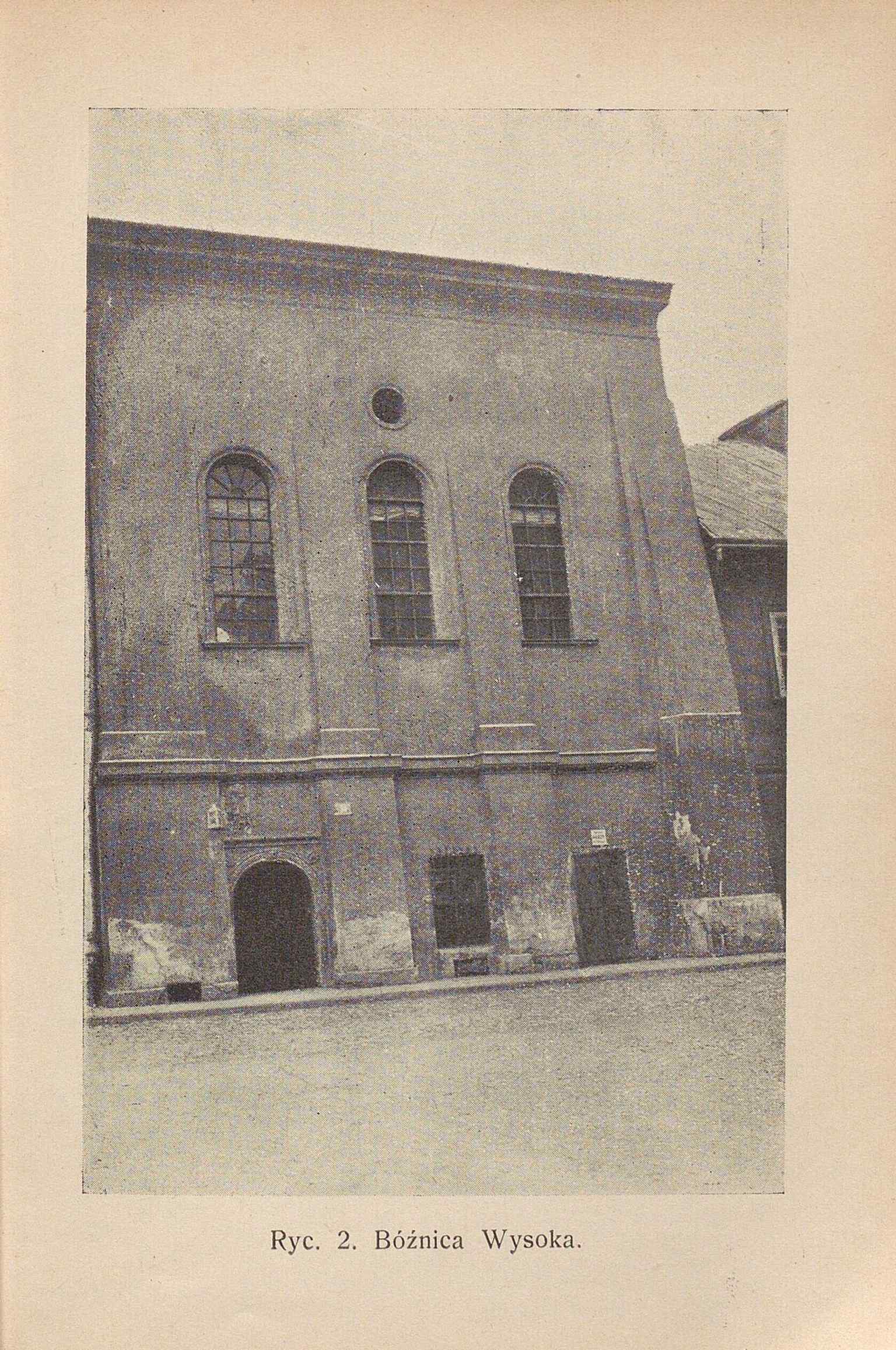 A 1935 Jewish heritage guide, capturing how the High Synagogue was presented before World War II and museum use.
