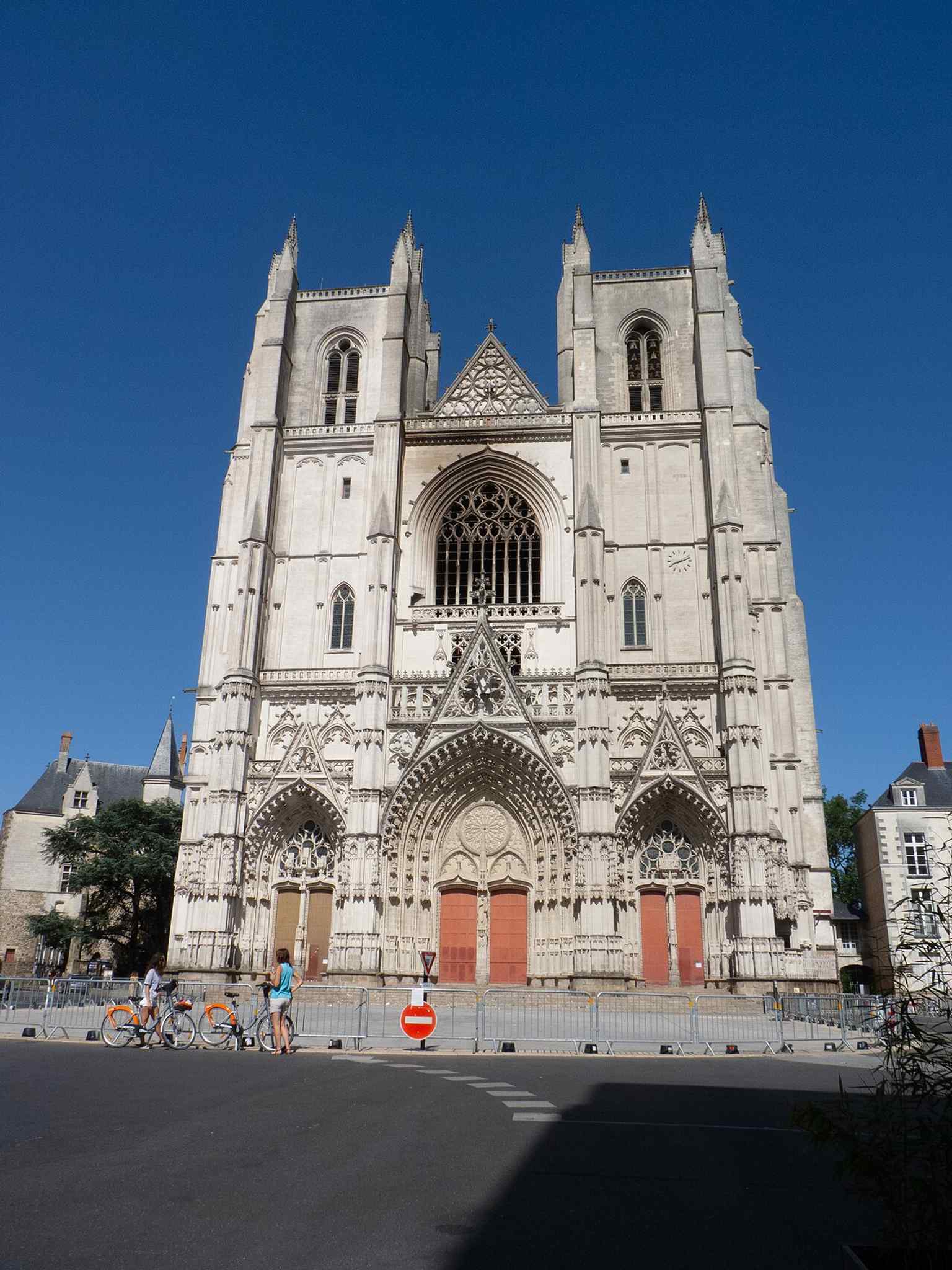 The cathedral after the 2020 fire, a reminder of how the building has repeatedly survived damage, from wartime bombing to modern arson.