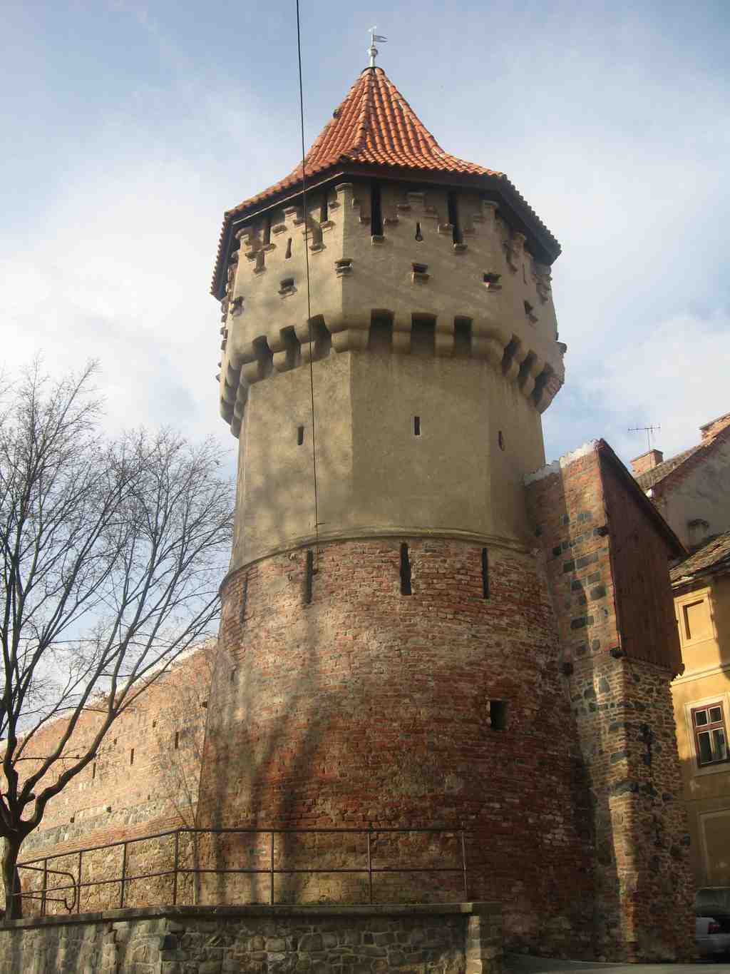 The Carpenters' Tower in Sibiu